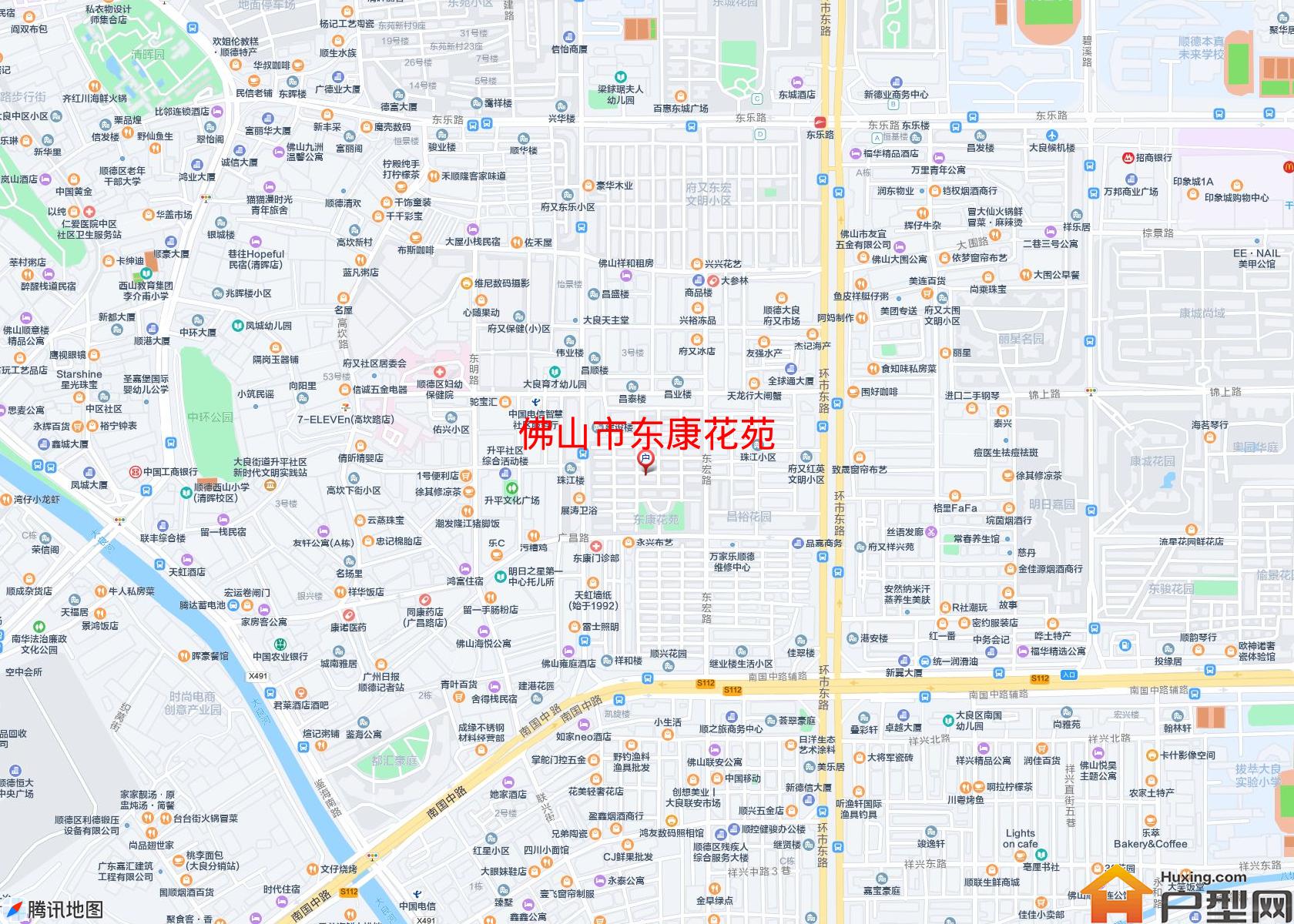 东康花苑小区 - 户型网