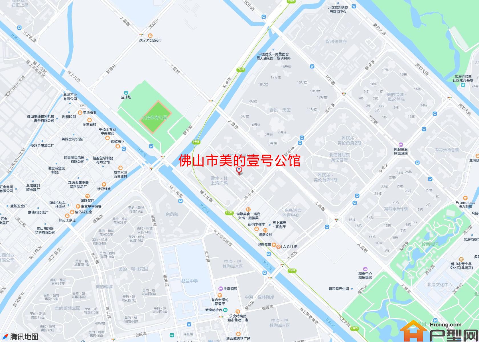 美的壹号公馆小区 - 户型网