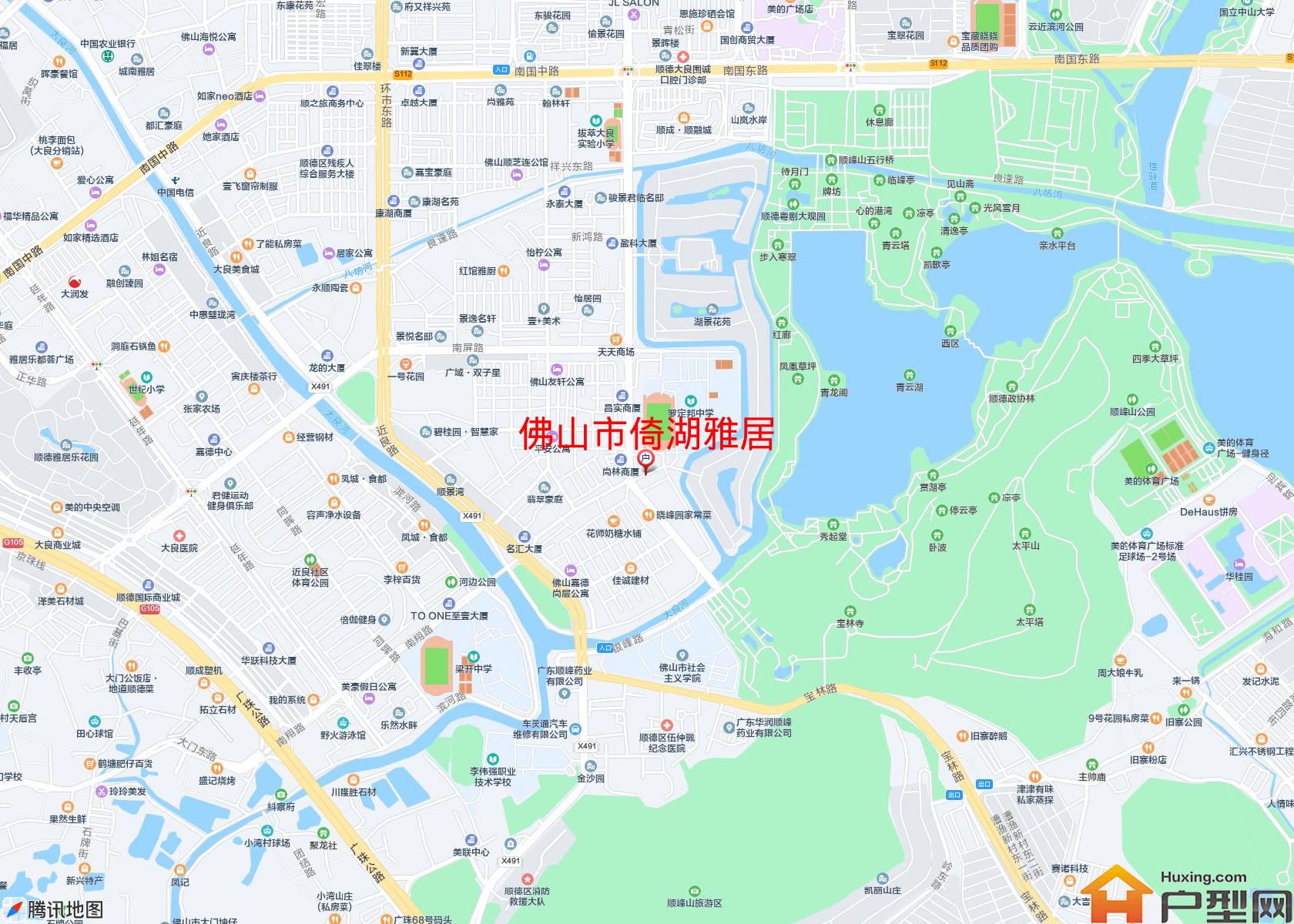 倚湖雅居小区 - 户型网