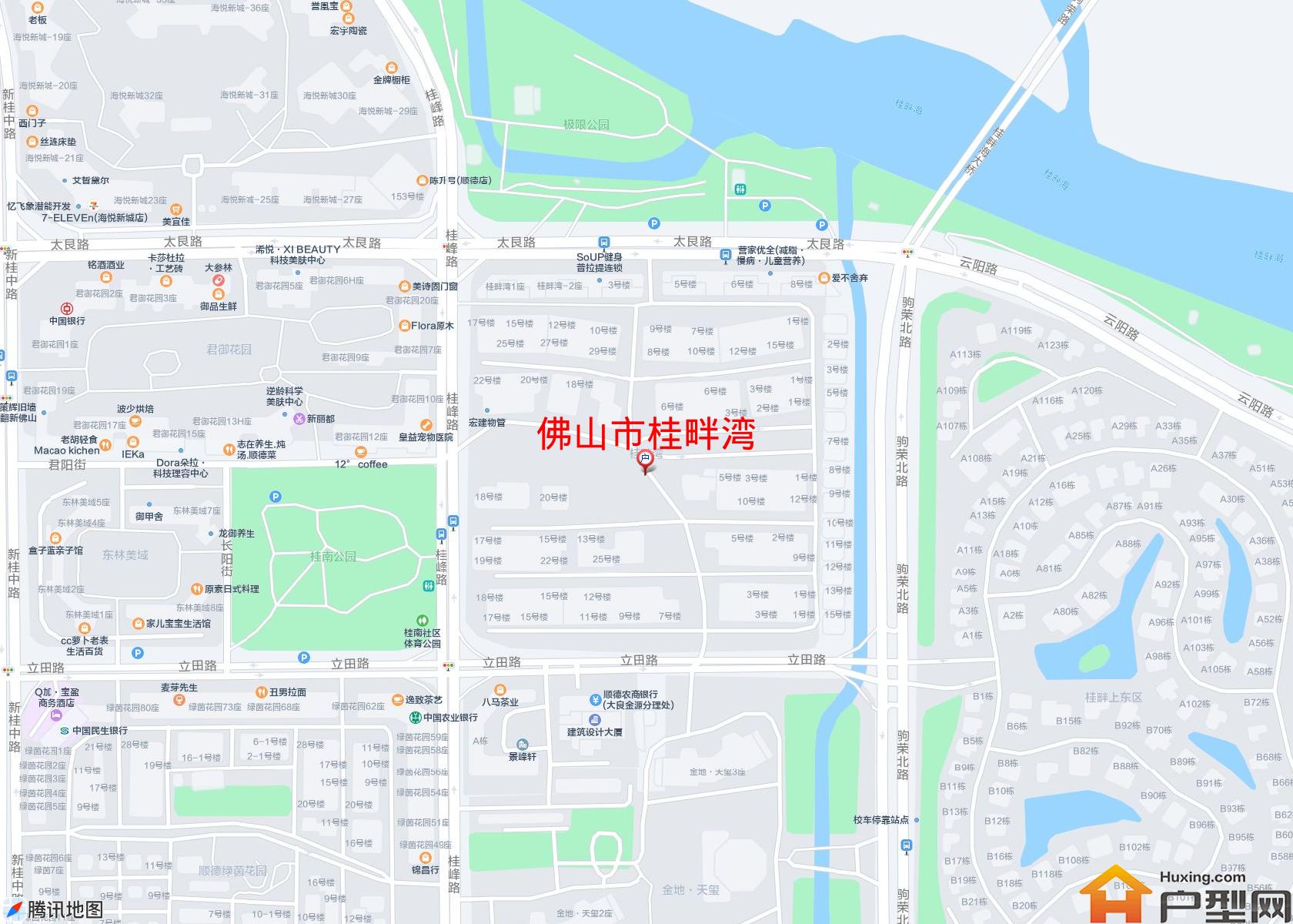 桂畔湾小区 - 户型网