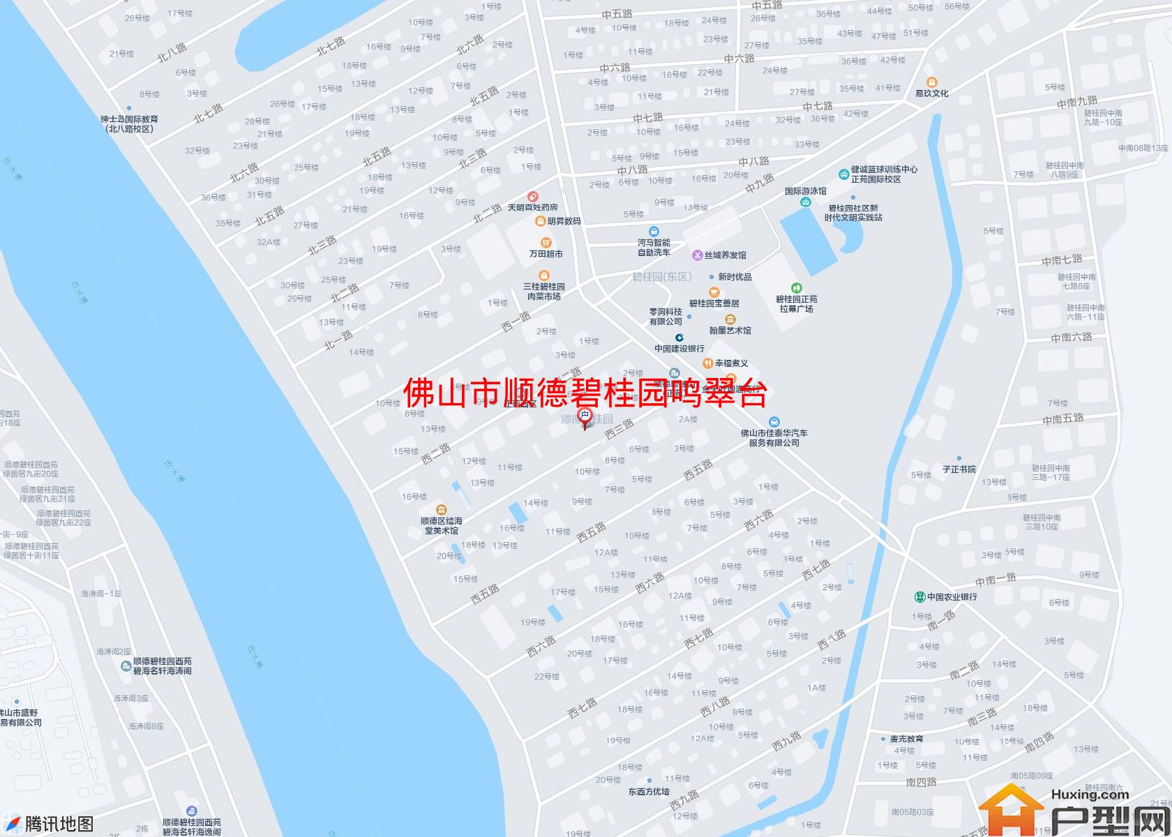 顺德碧桂园鸣翠台小区 - 户型网