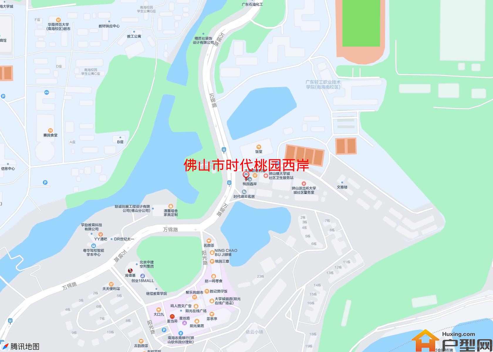 时代桃园西岸小区 - 户型网