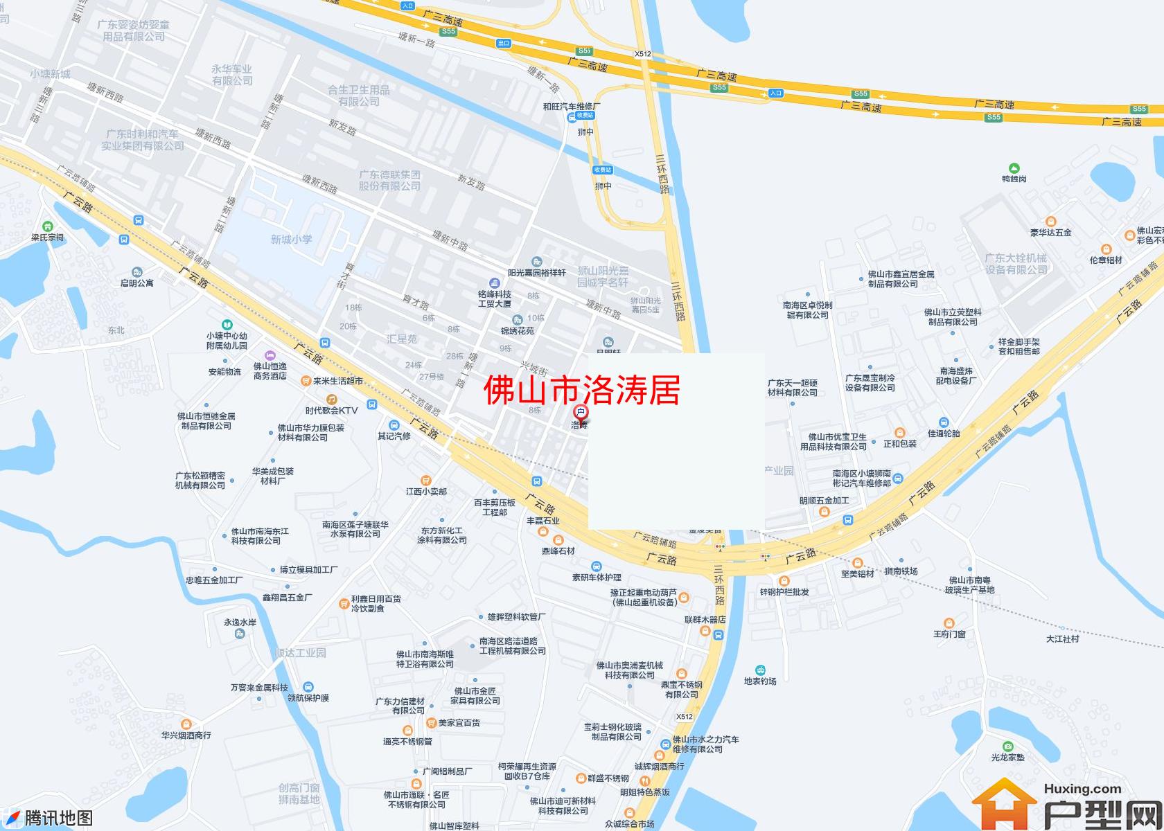 洛涛居小区 - 户型网
