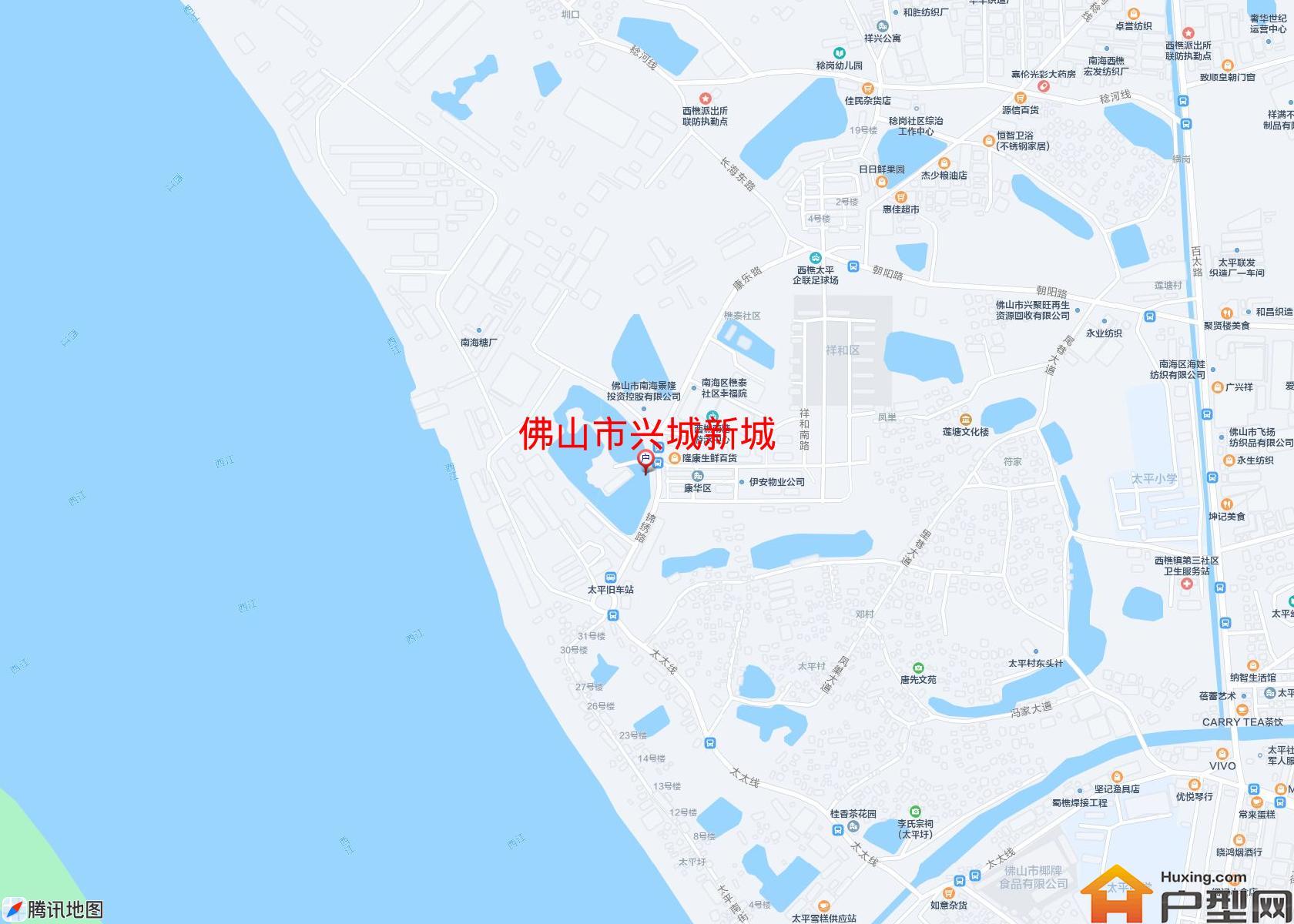 兴城新城小区 - 户型网
