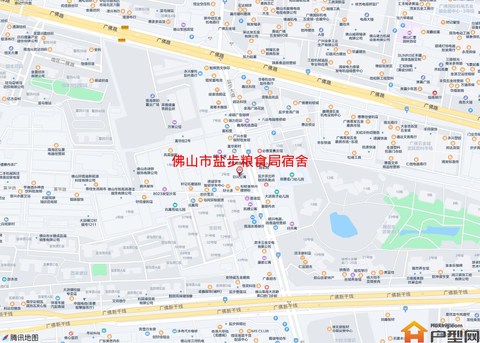 盐步粮食局宿舍小区 - 户型网