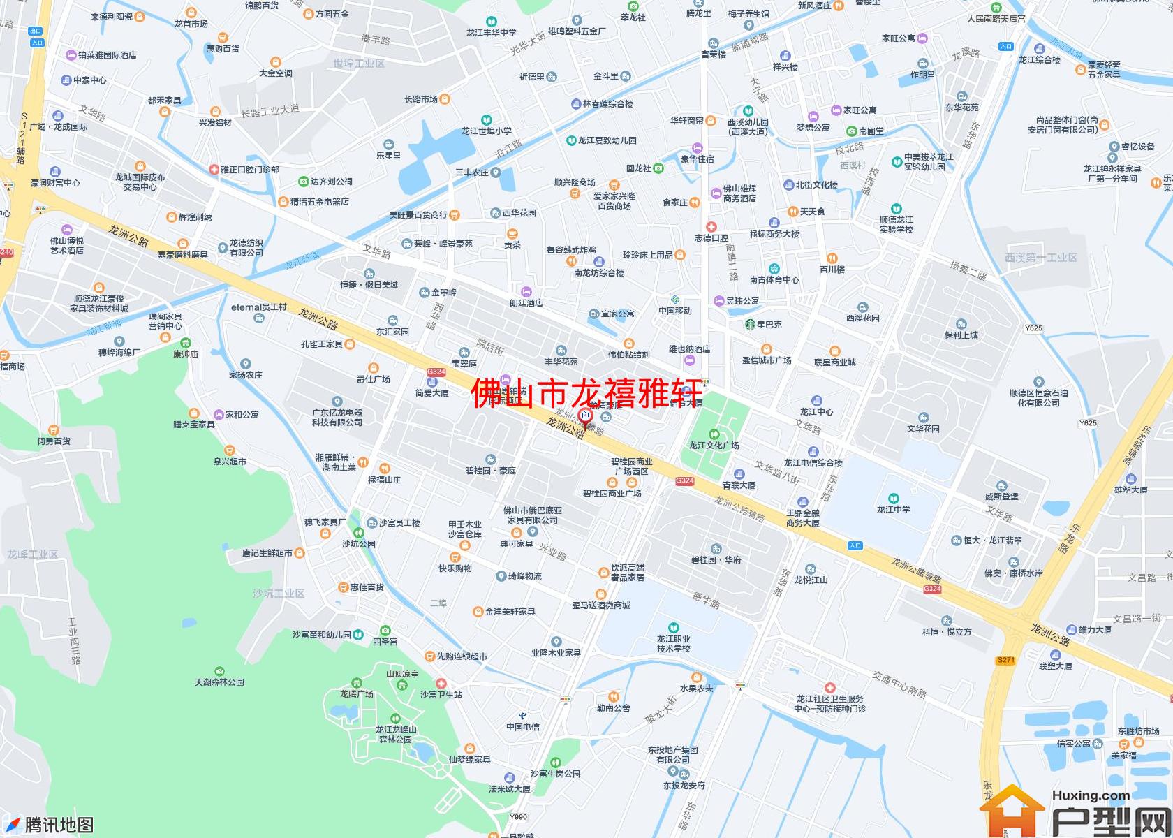 龙禧雅轩小区 - 户型网