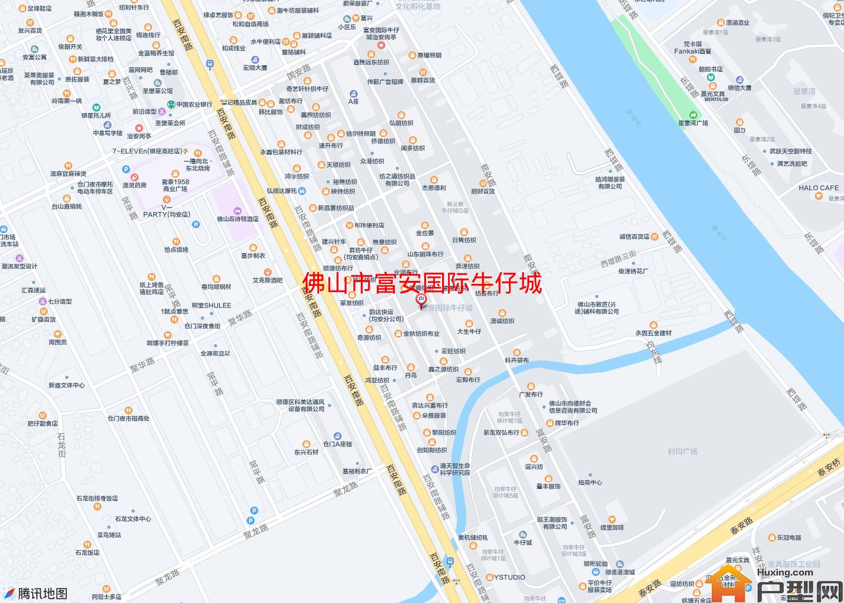 富安国际牛仔城小区 - 户型网