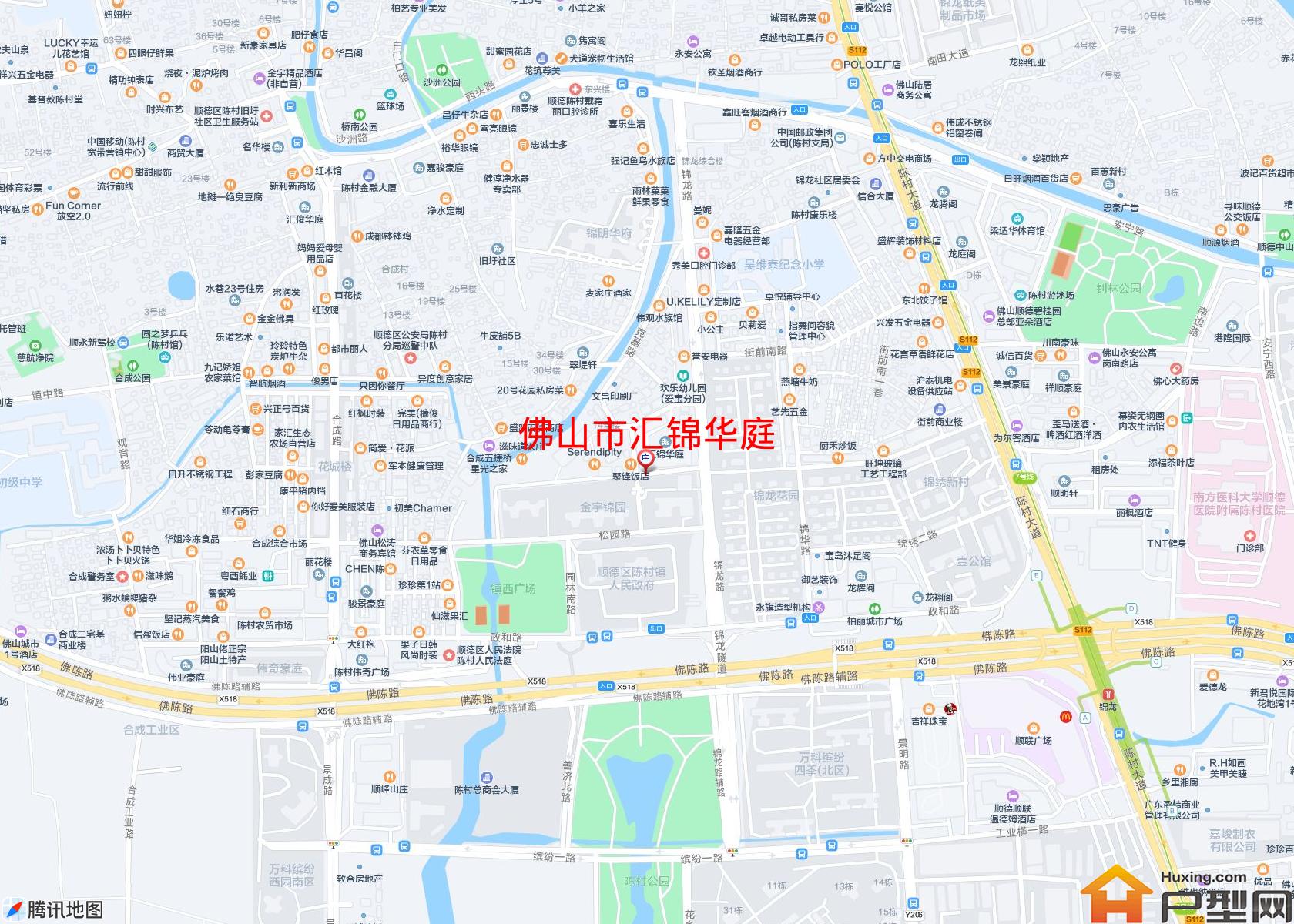 汇锦华庭小区 - 户型网