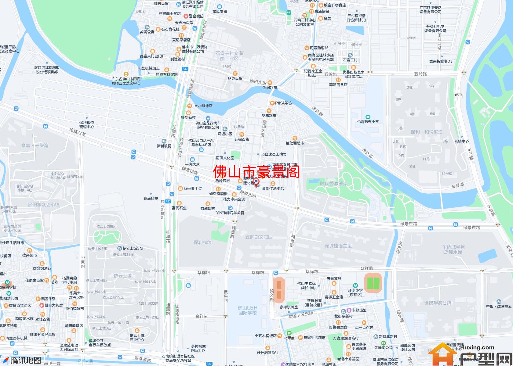 豪景阁小区 - 户型网