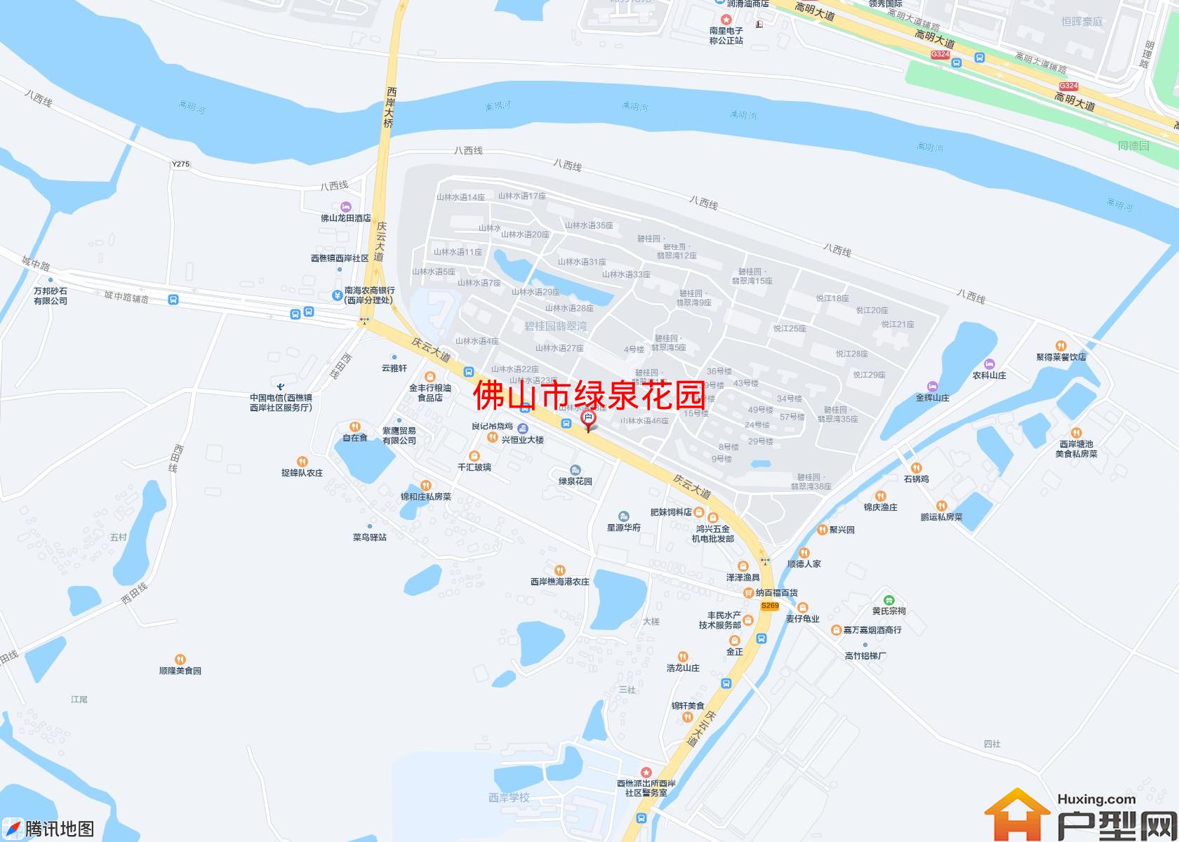 绿泉花园小区 - 户型网
