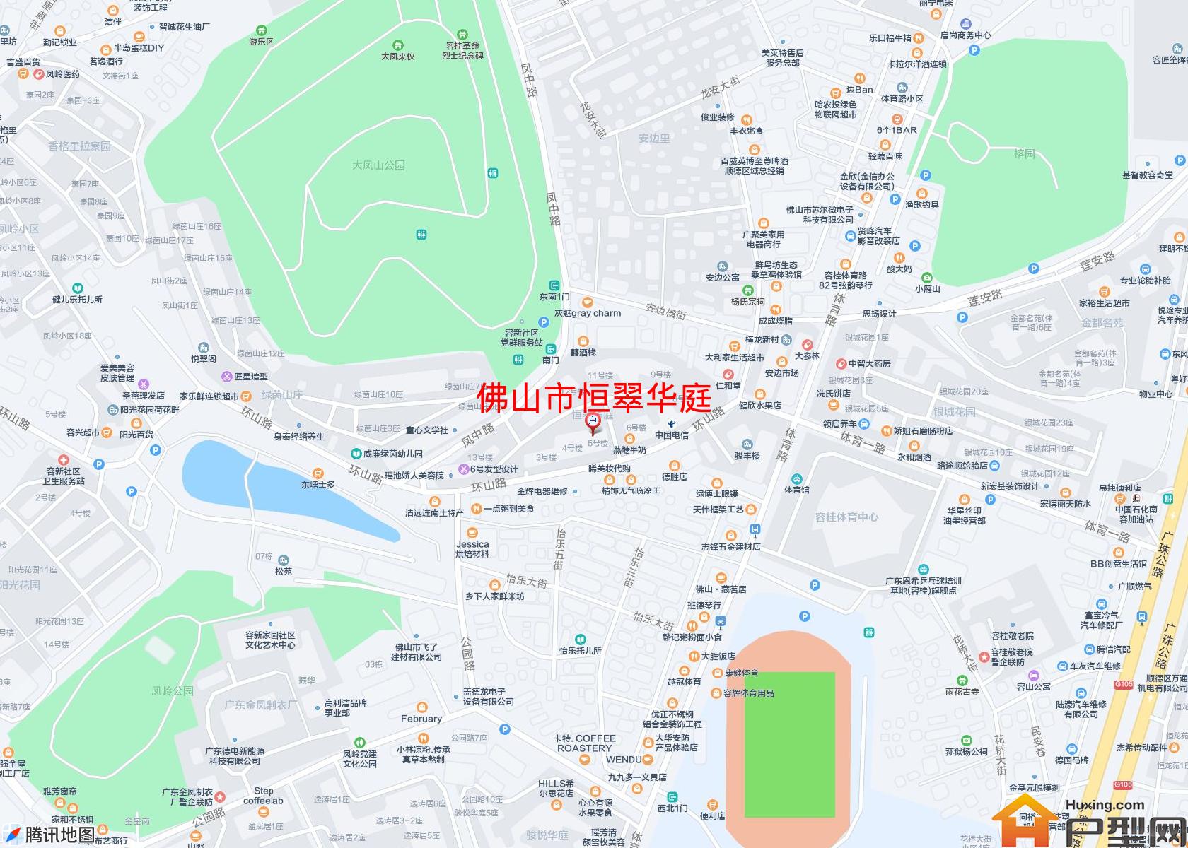 恒翠华庭小区 - 户型网