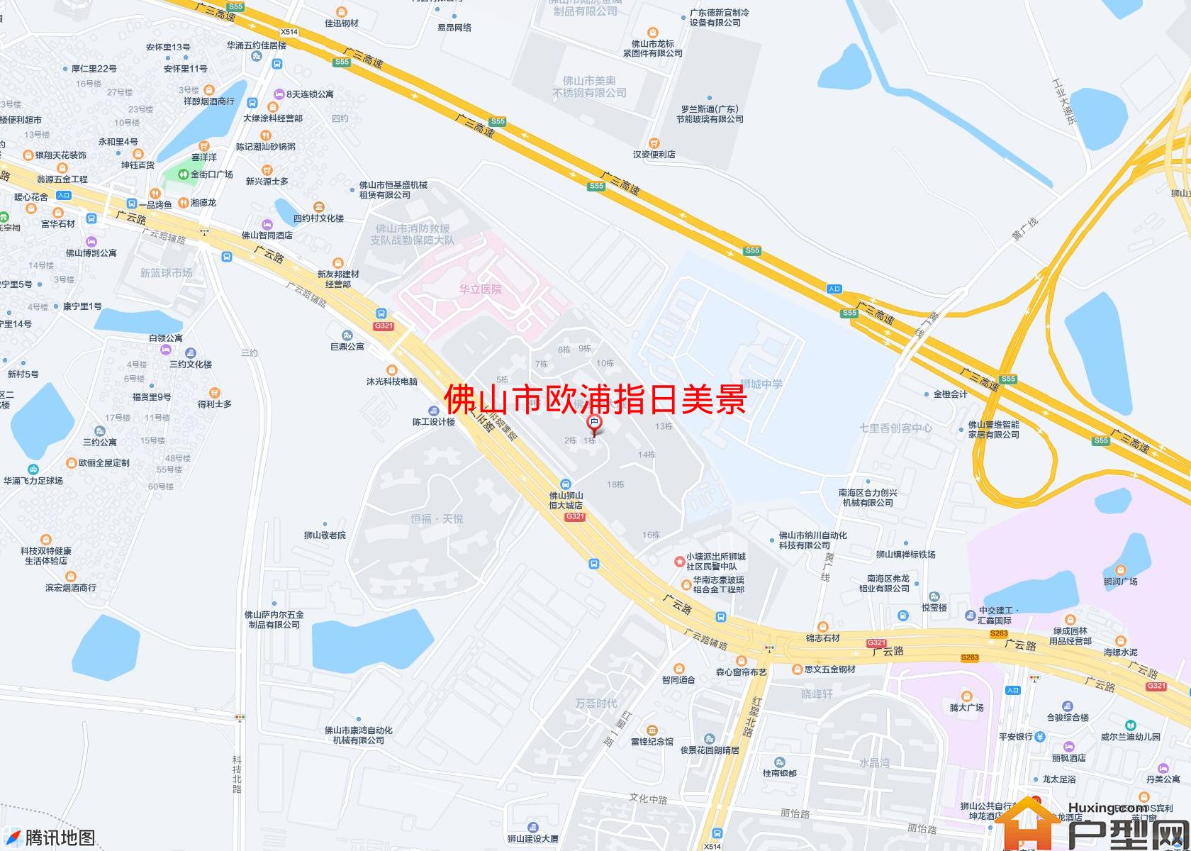 欧浦指日美景小区 - 户型网