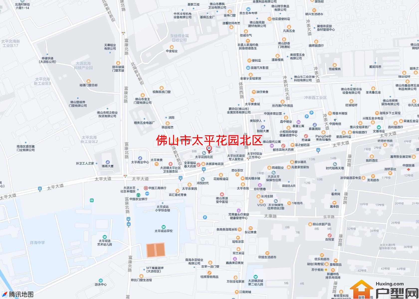 太平花园北区小区 - 户型网