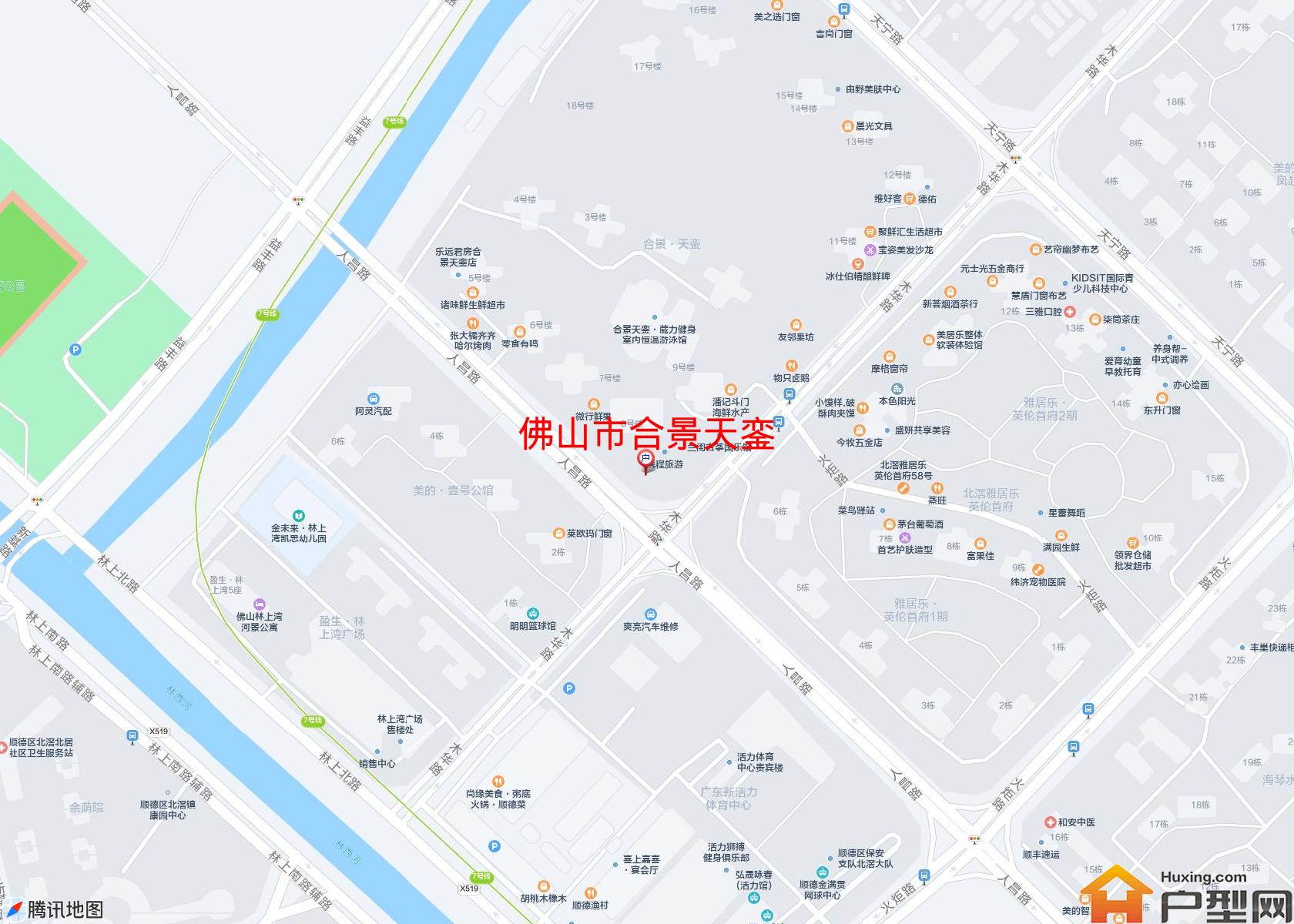 合景天銮小区 - 户型网