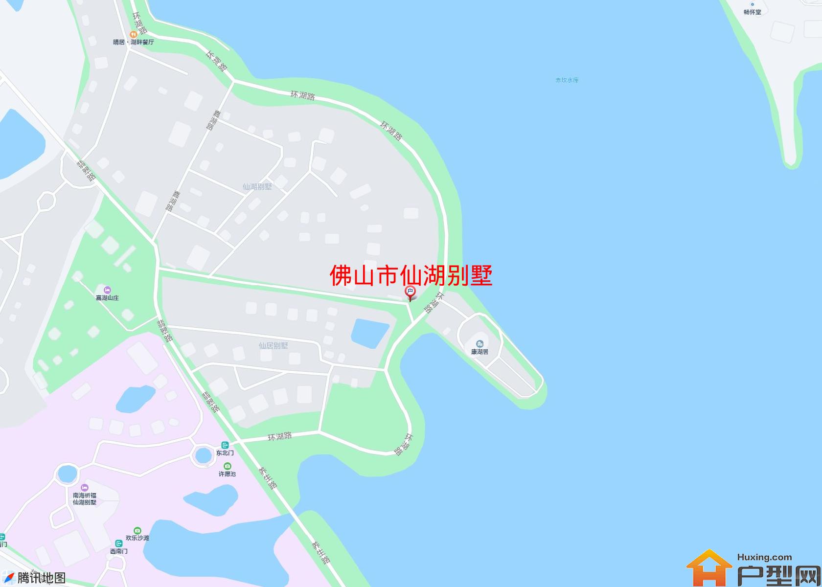 仙湖别墅小区 - 户型网