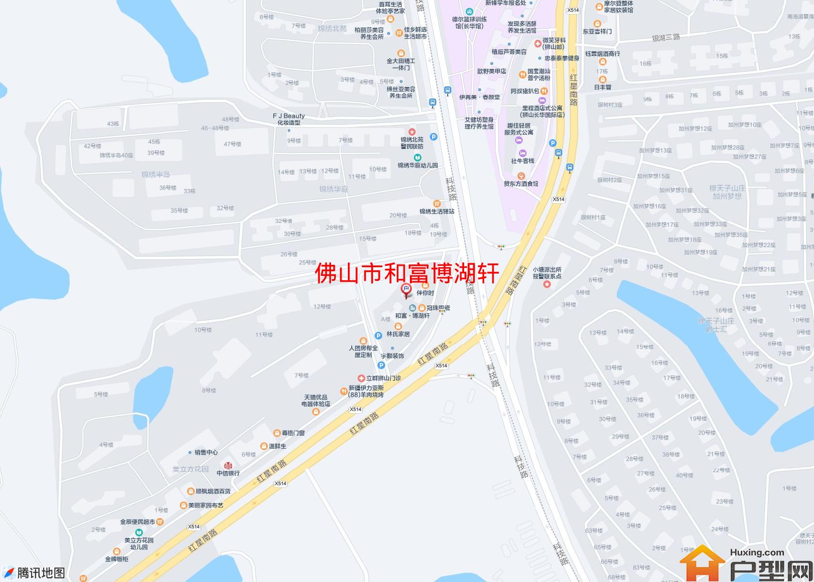 和富博湖轩小区 - 户型网