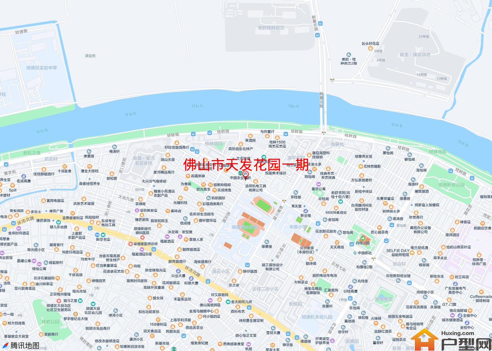 天发花园一期小区 - 户型网