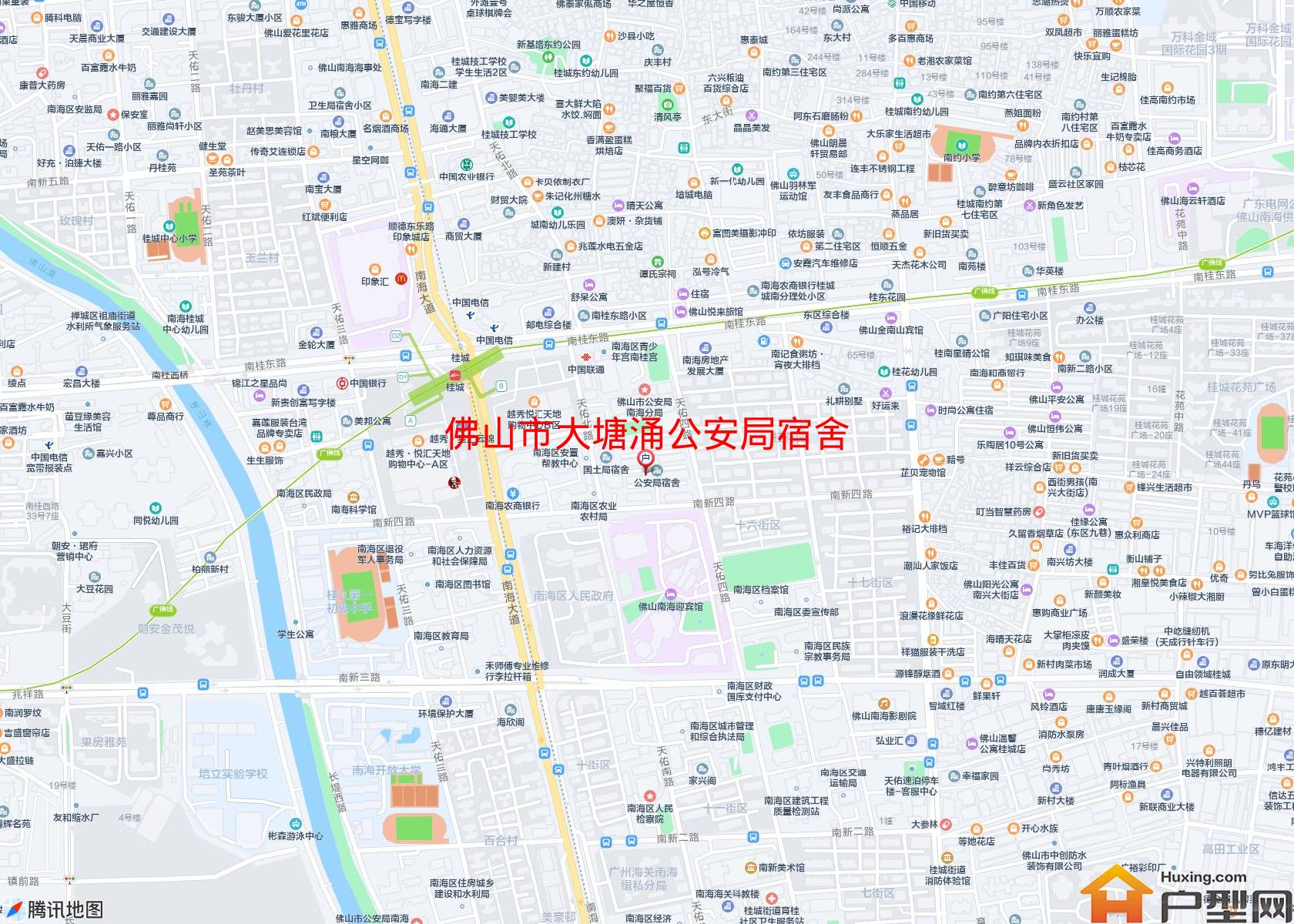 大塘涌公安局宿舍小区 - 户型网