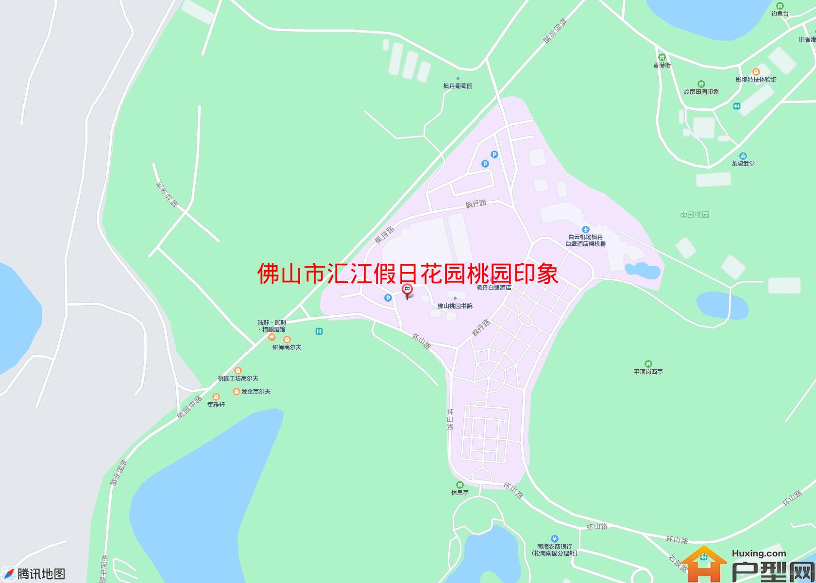 汇江假日花园桃园印象小区 - 户型网