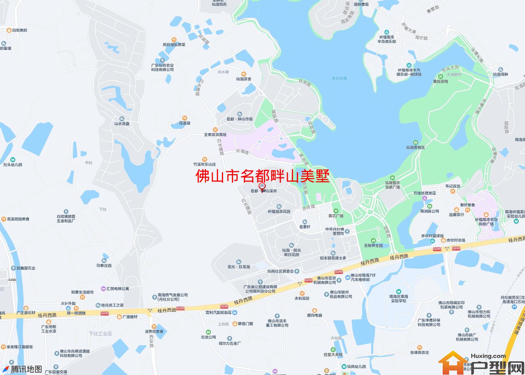 名都畔山美墅小区 - 户型网