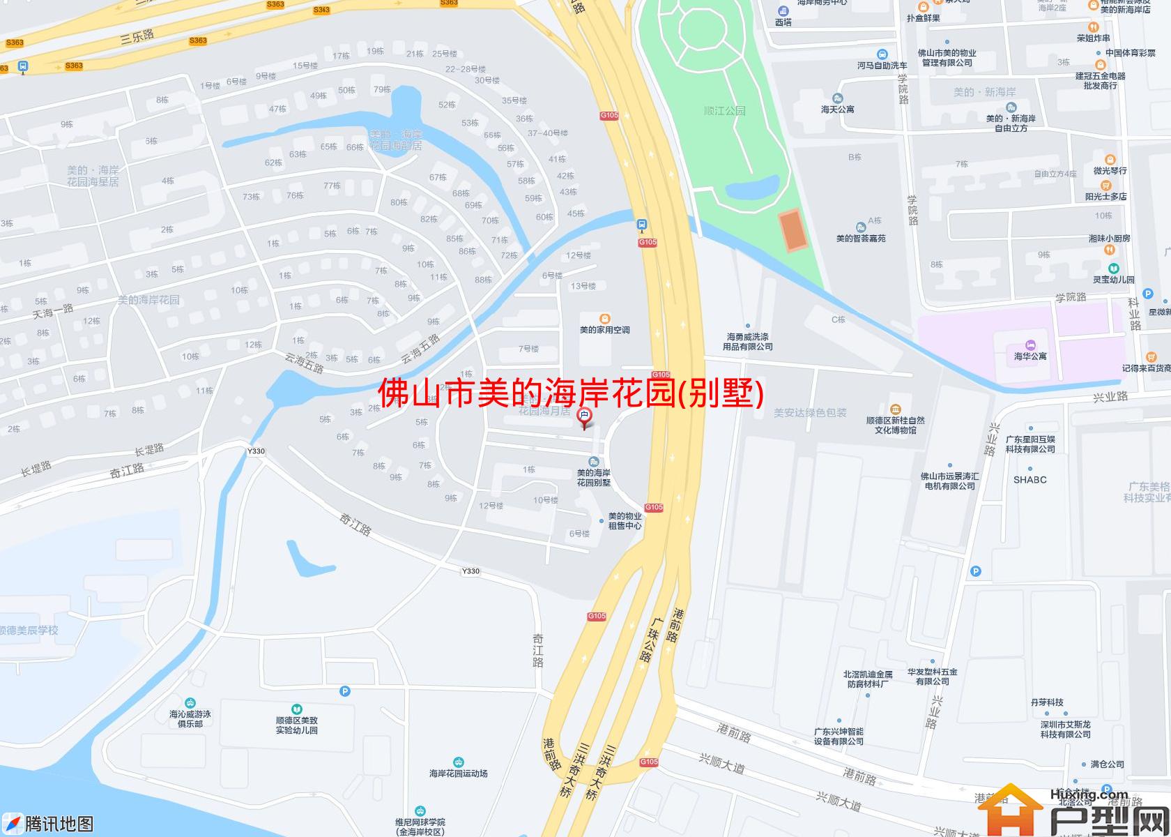 美的海岸花园(别墅)小区 - 户型网