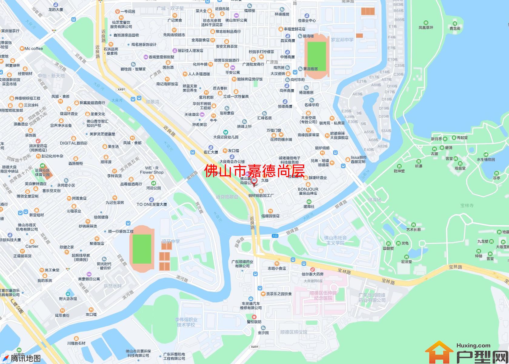 嘉德尚层小区 - 户型网