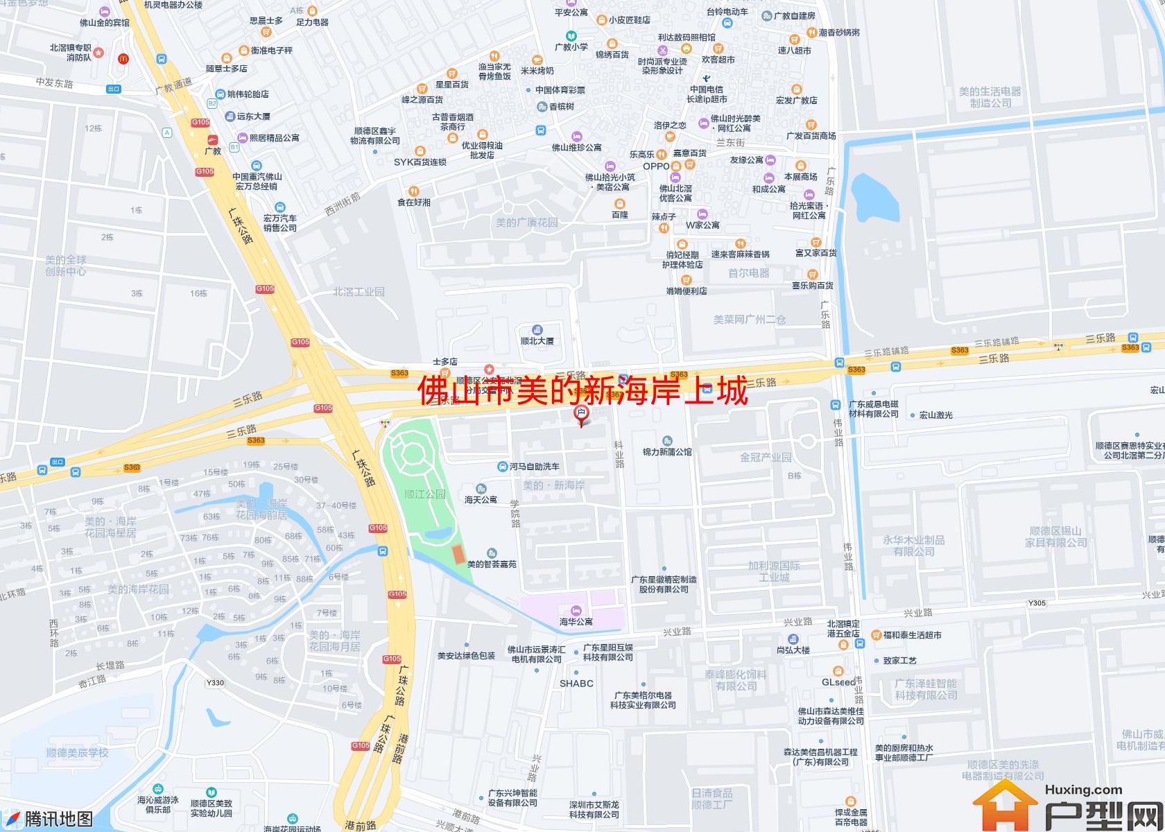 美的新海岸上城小区 - 户型网