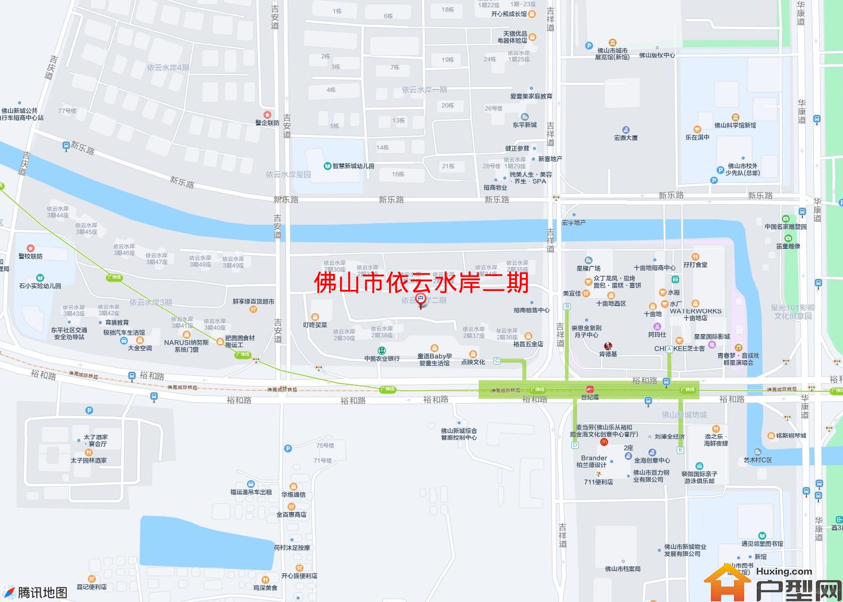 依云水岸二期小区 - 户型网