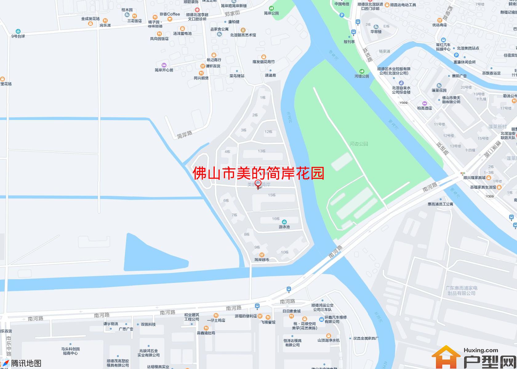 美的简岸花园小区 - 户型网
