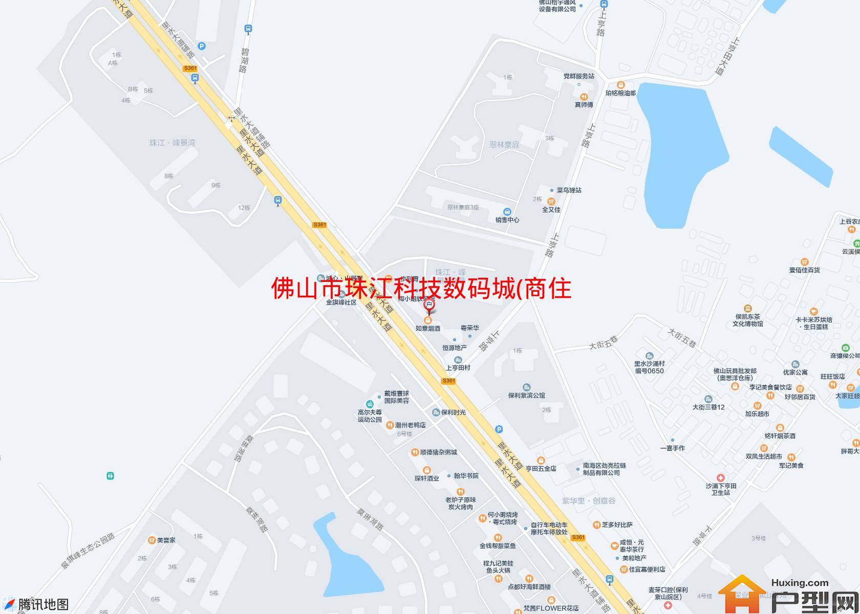 珠江科技数码城(商住楼)小区 - 户型网
