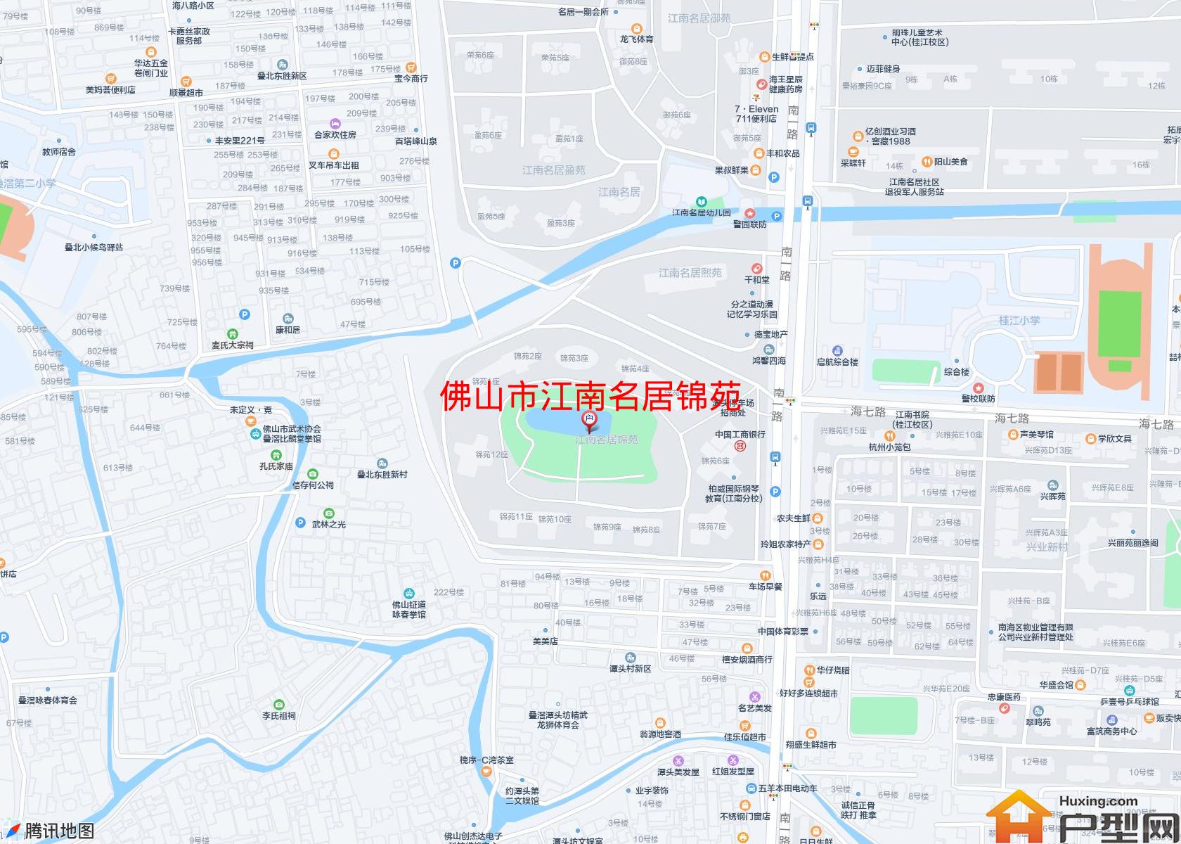 江南名居锦苑小区 - 户型网