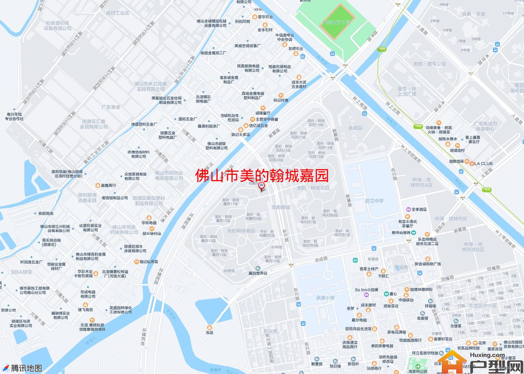 美的翰城嘉园小区 - 户型网