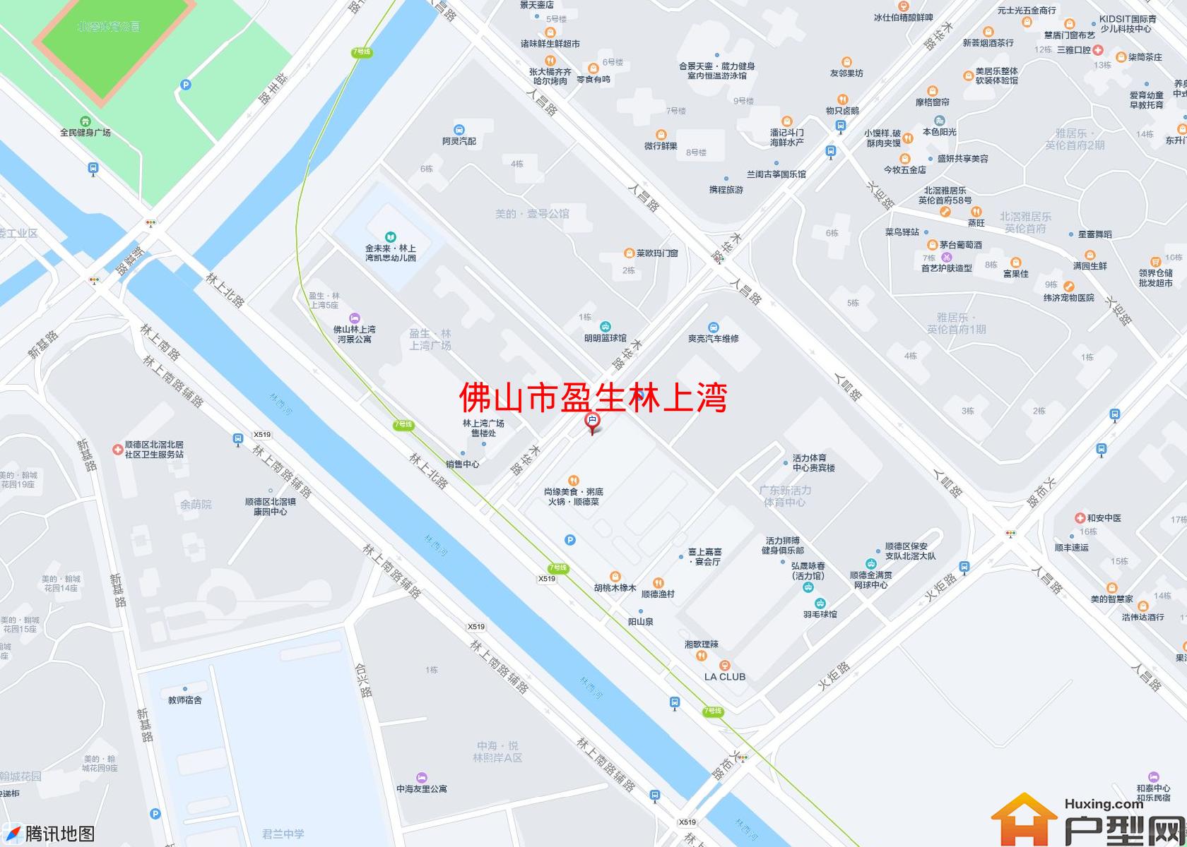 盈生林上湾小区 - 户型网