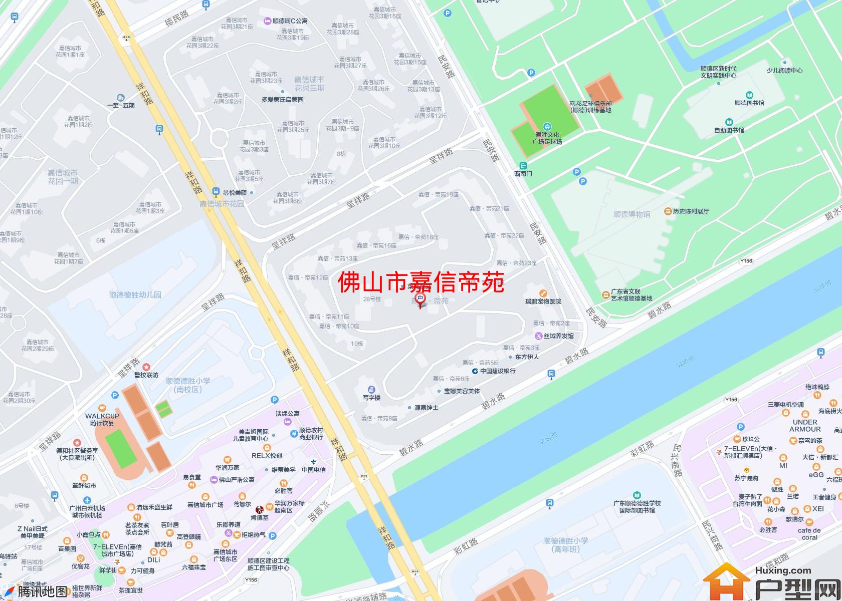 嘉信帝苑小区 - 户型网