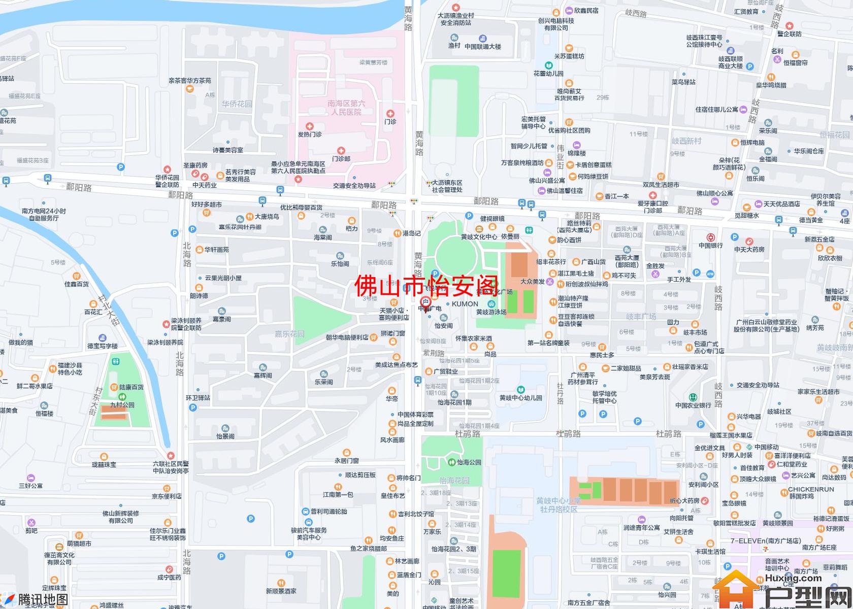 怡安阁小区 - 户型网