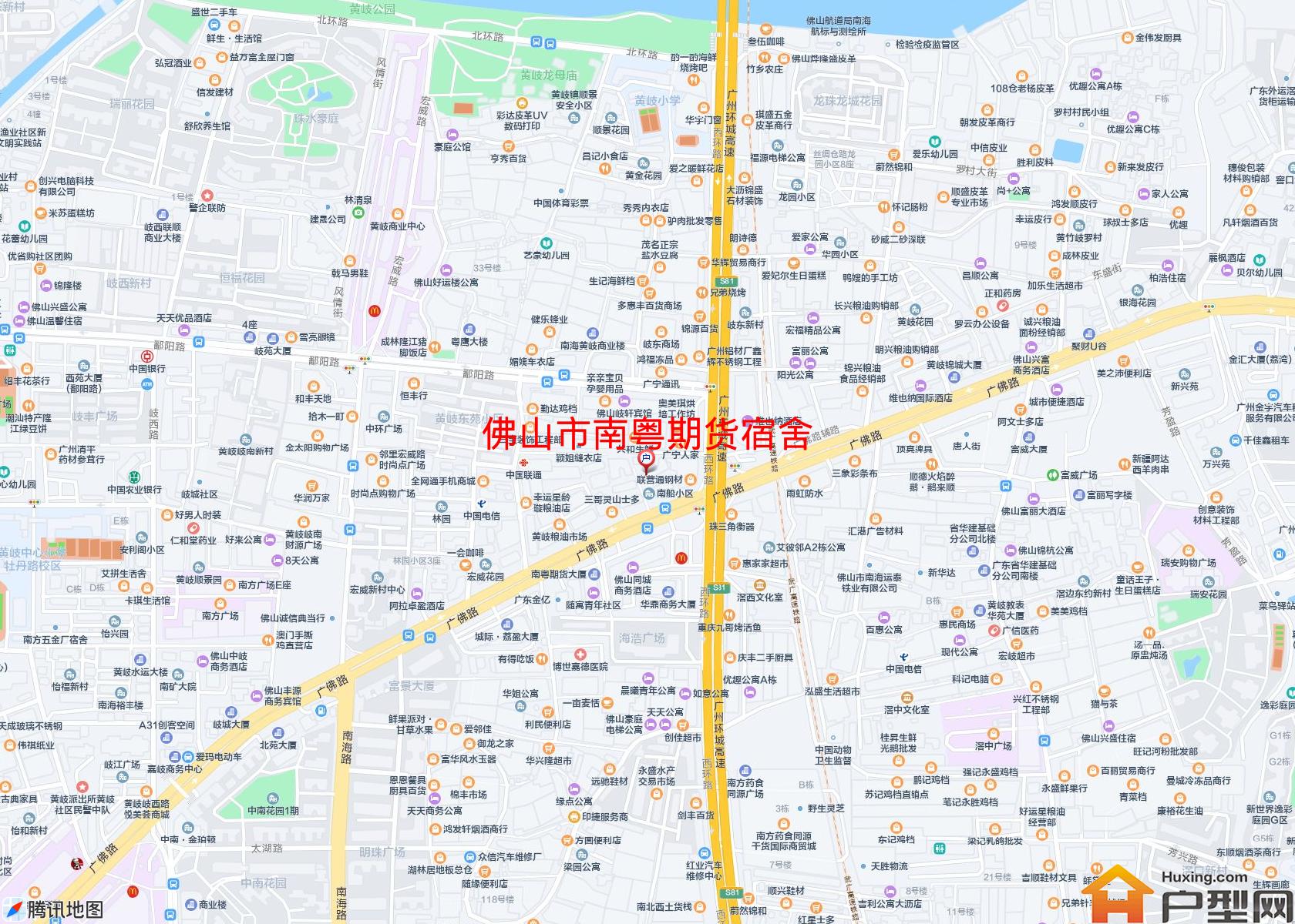 南粤期货宿舍小区 - 户型网