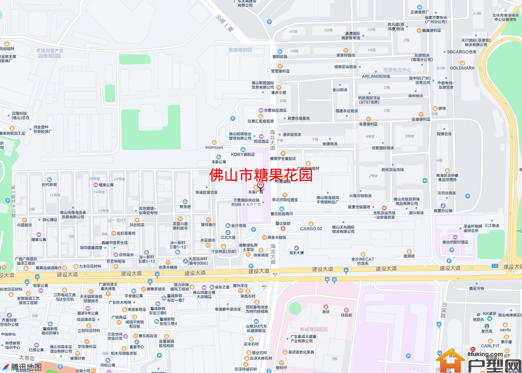 糖果花园小区 - 户型网