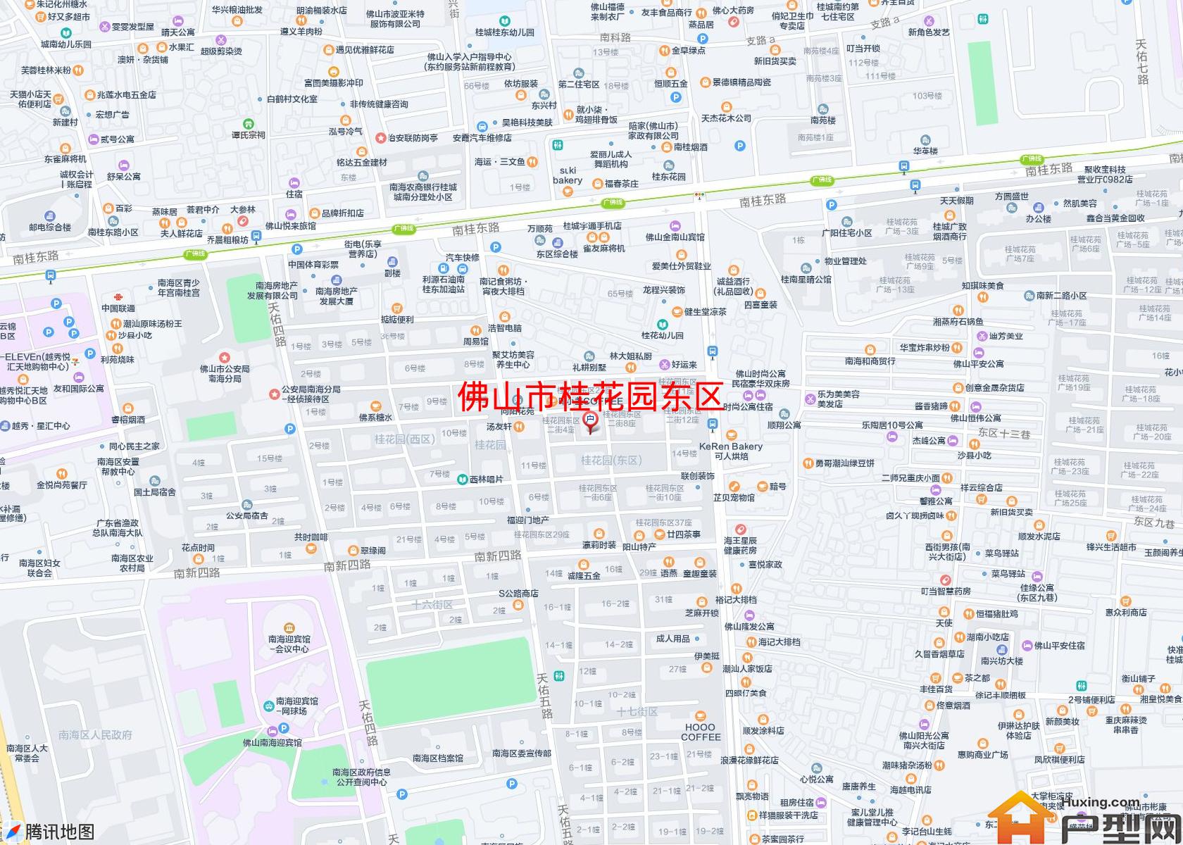 桂花园东区小区 - 户型网