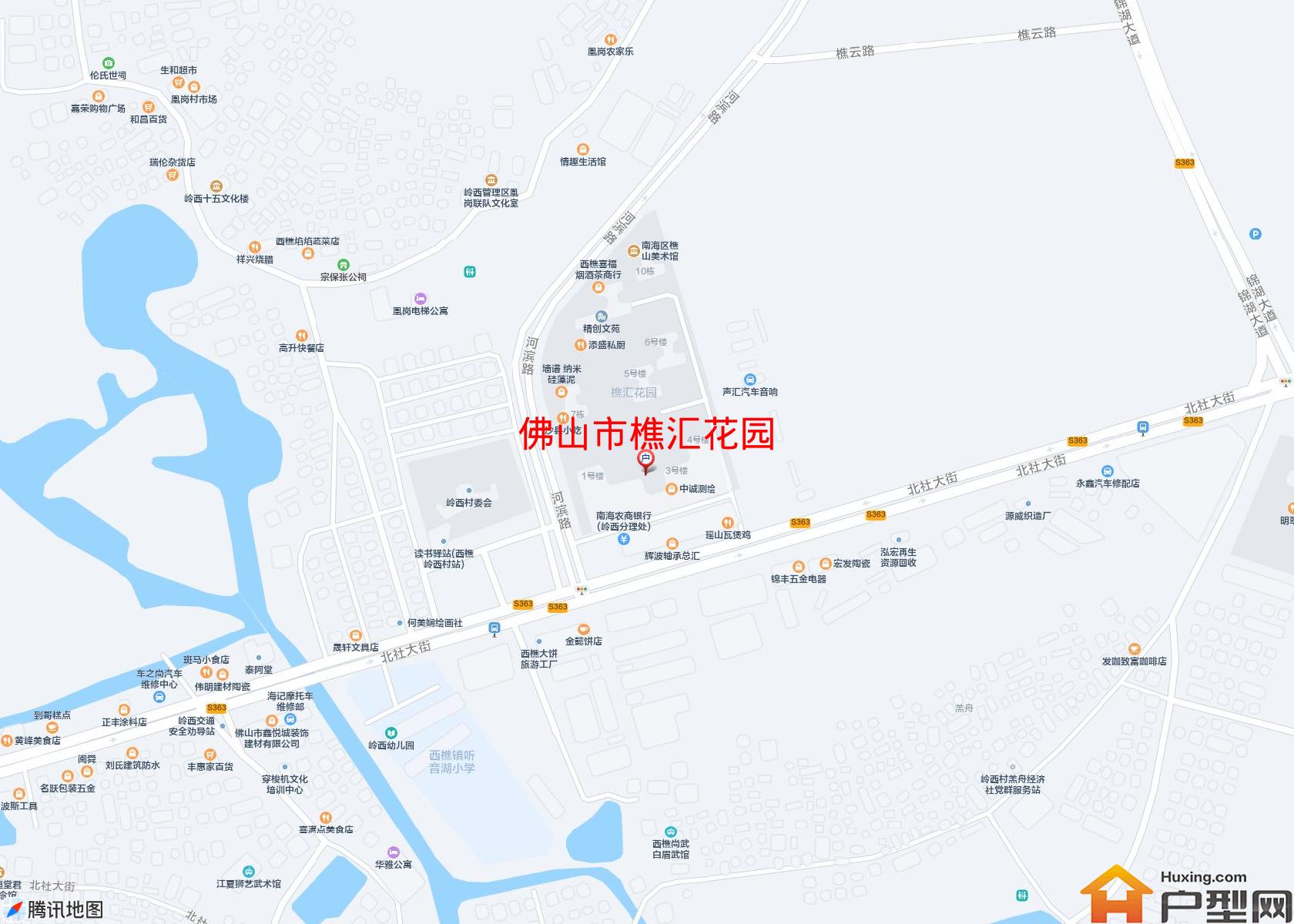 樵汇花园小区 - 户型网