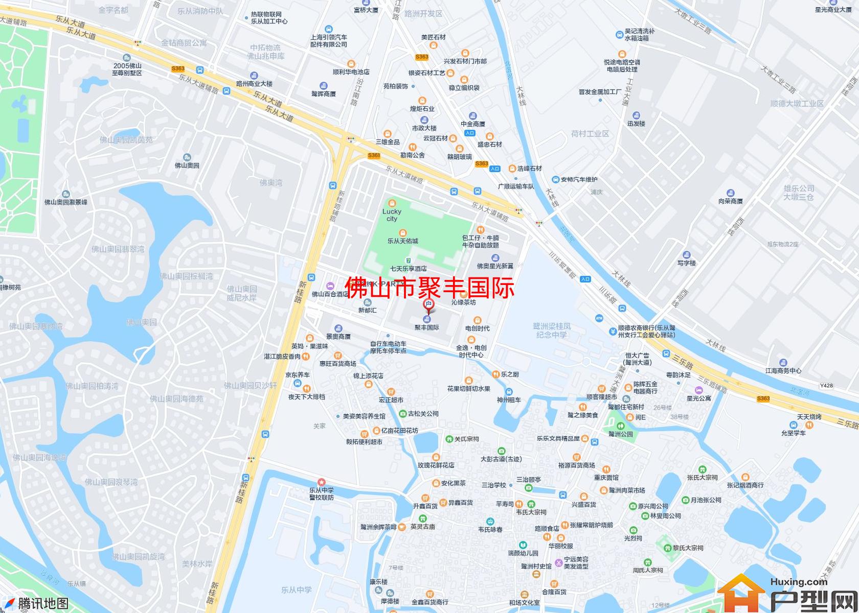 聚丰国际小区 - 户型网