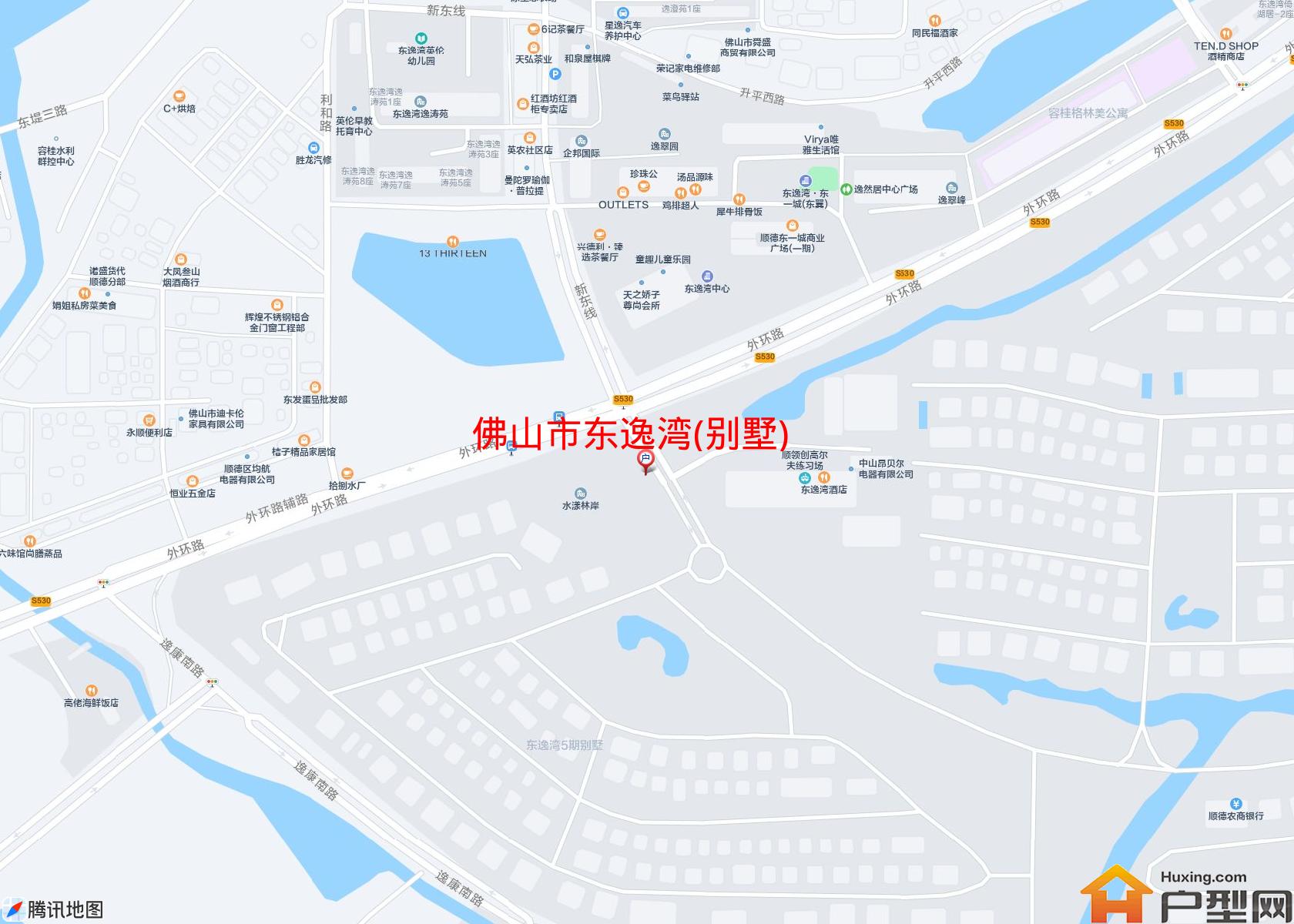 东逸湾(别墅)小区 - 户型网