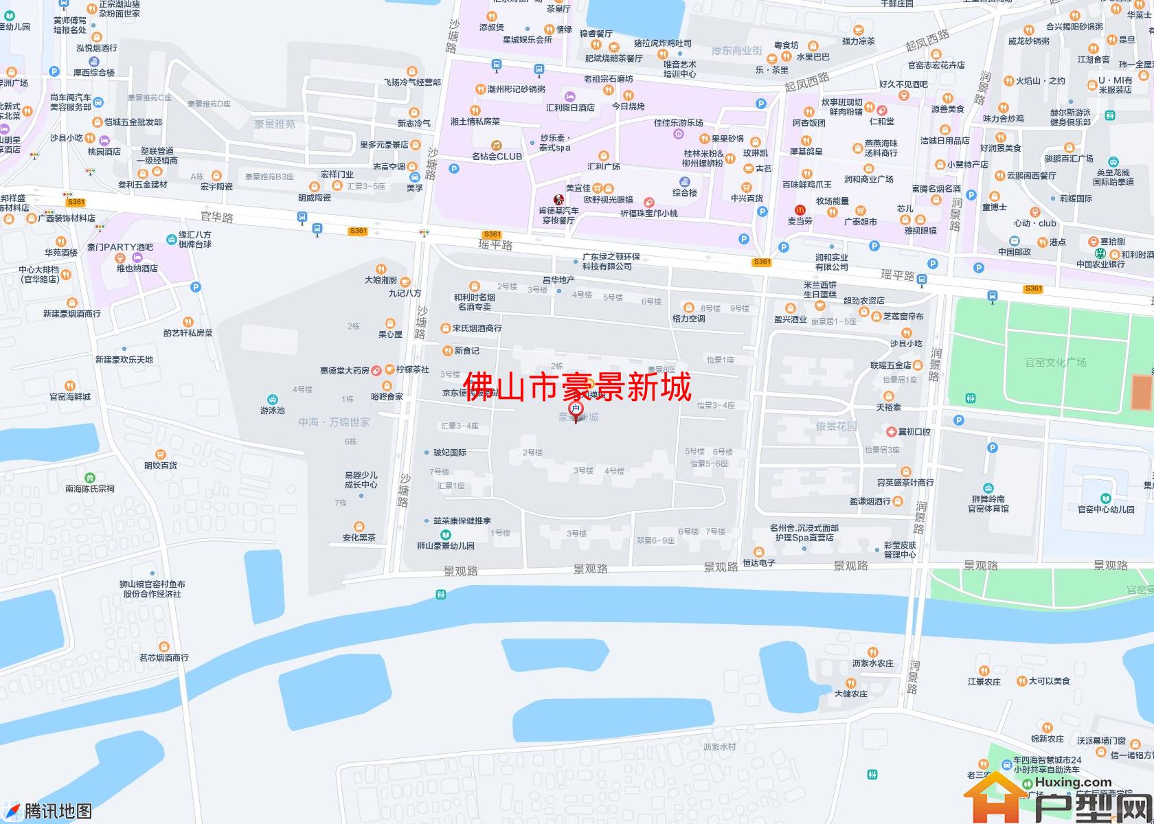 豪景新城小区 - 户型网 豪景新城小区 - 户型网