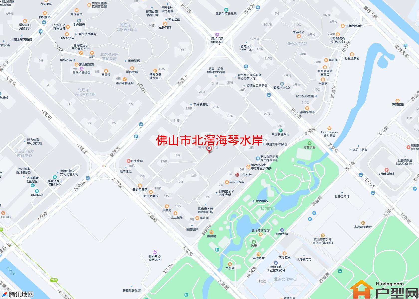 北滘海琴水岸小区 - 户型网