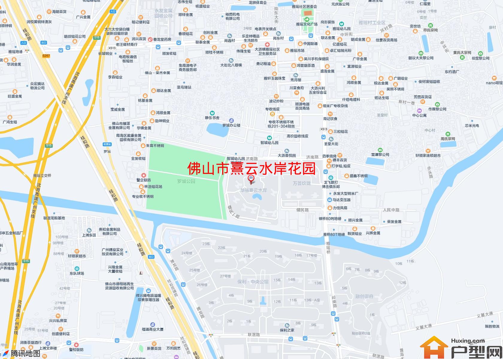 熹云水岸花园小区 - 户型网