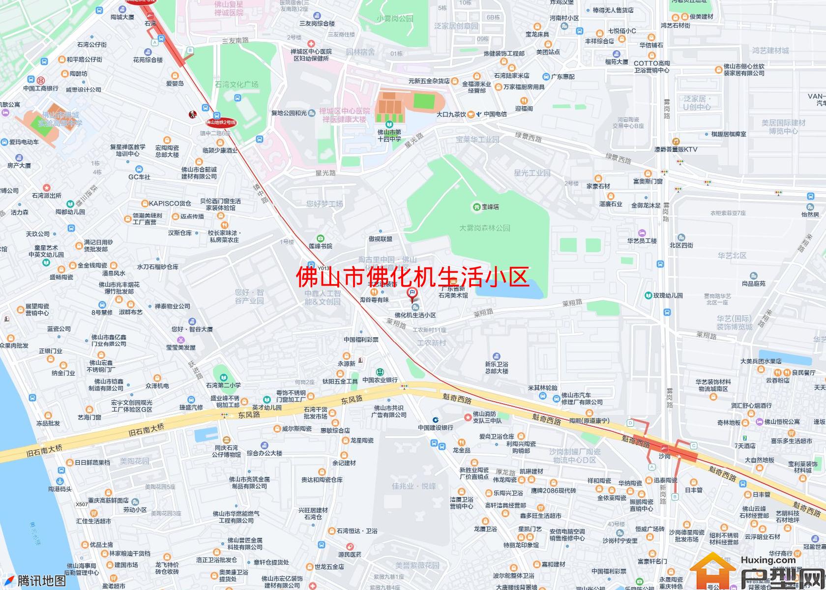佛化机生活小区小区 - 户型网