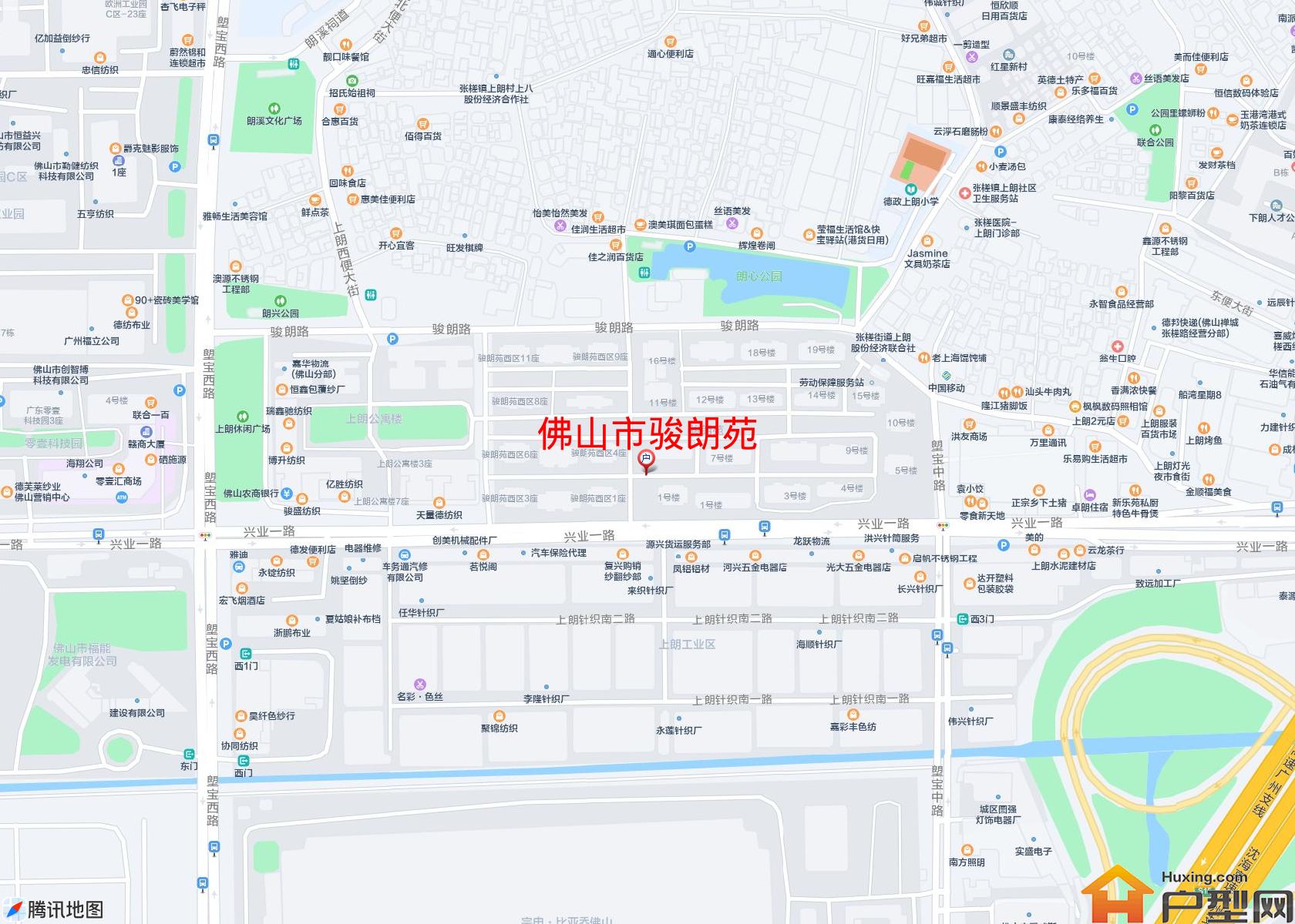骏朗苑小区 - 户型网