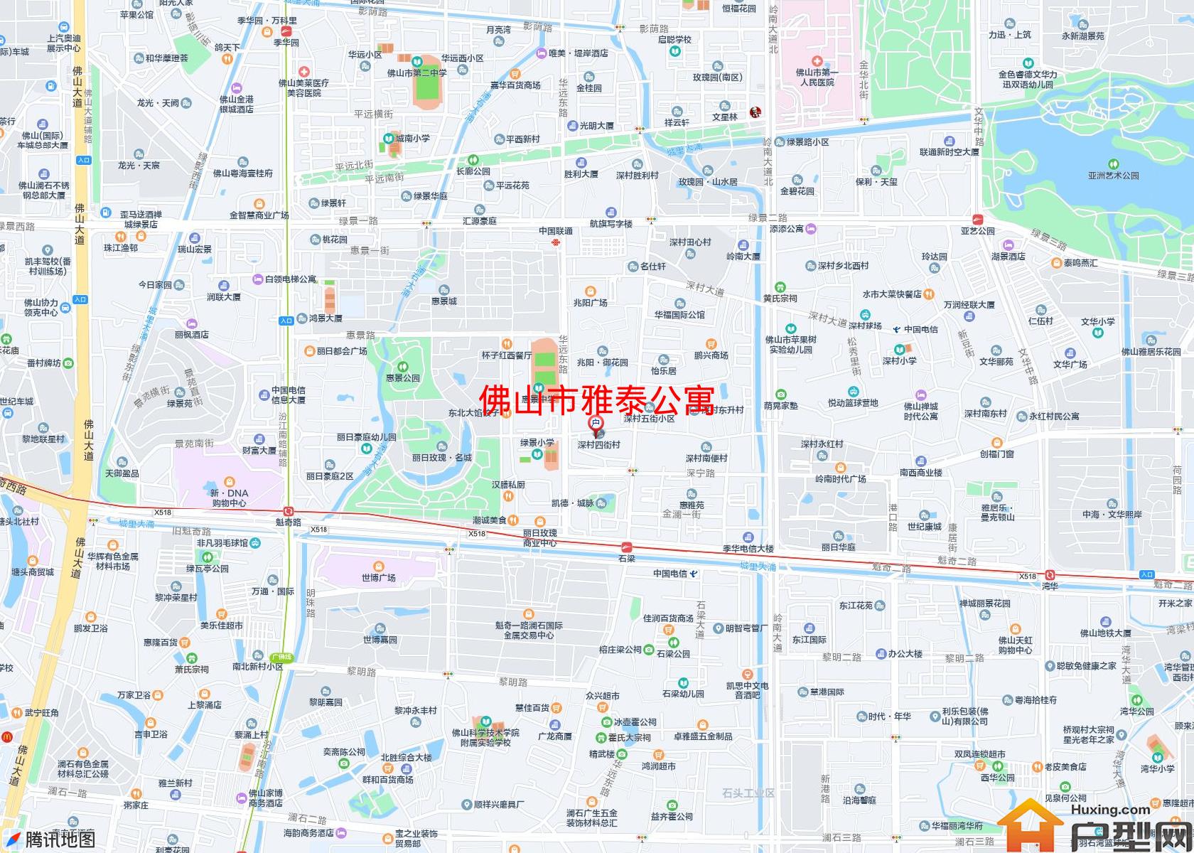 雅泰公寓小区 - 户型网