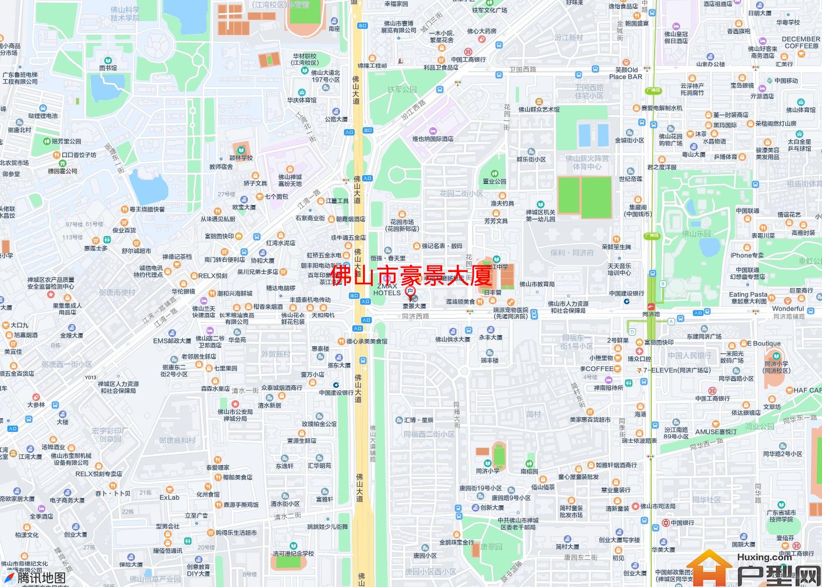 豪景大厦小区 - 户型网
