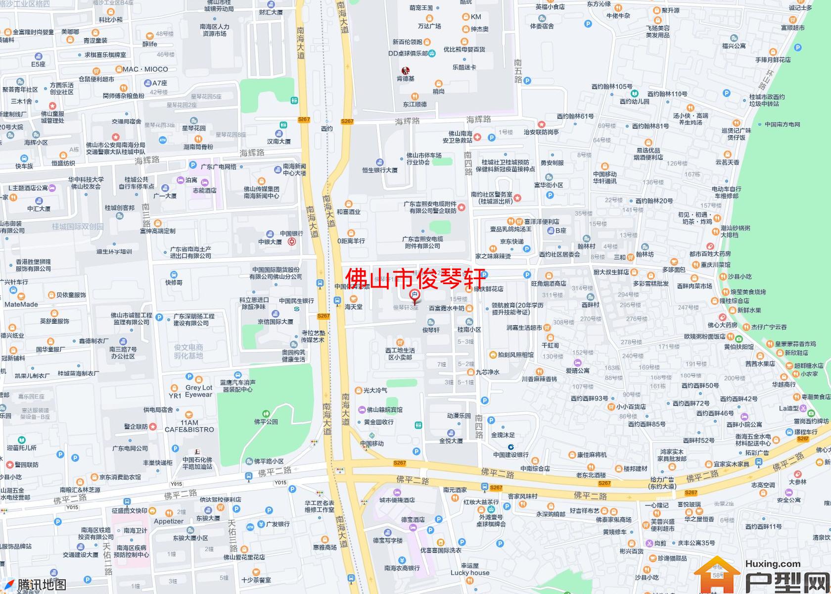 俊琴轩小区 - 户型网