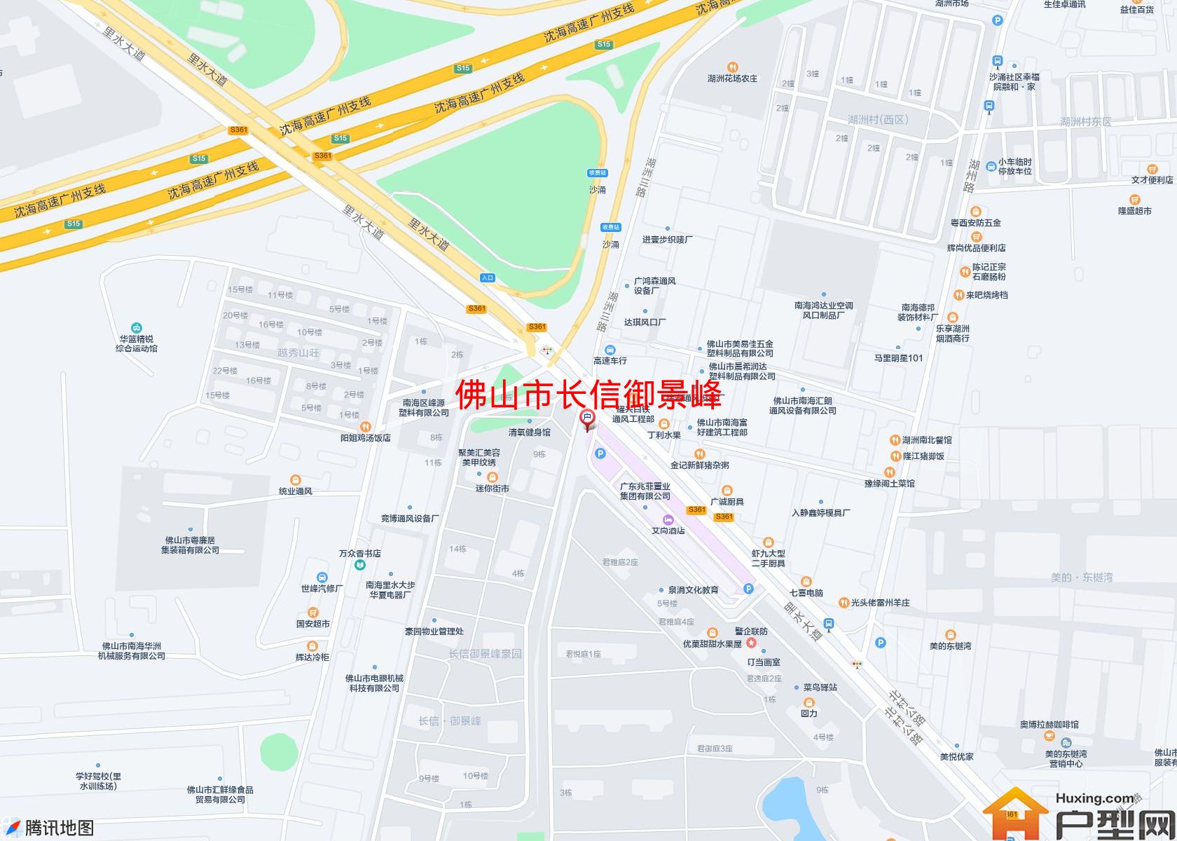 长信御景峰小区 - 户型网